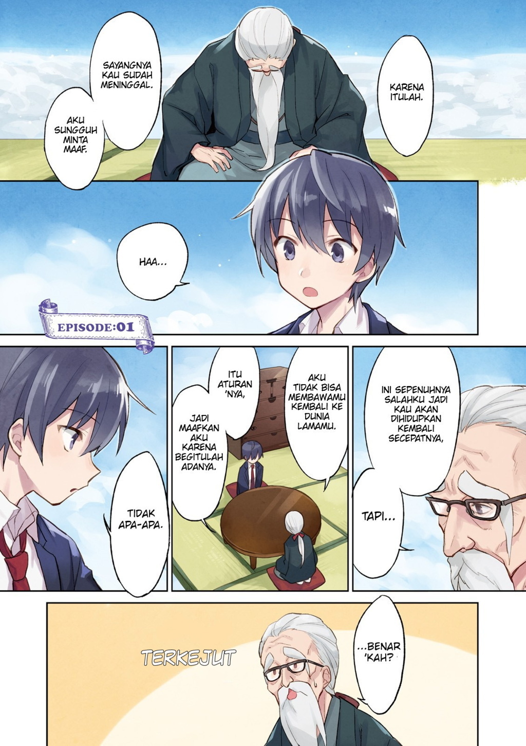 Isekai wa Smartphone to Tomo ni. Chapter 1 - halaman 3