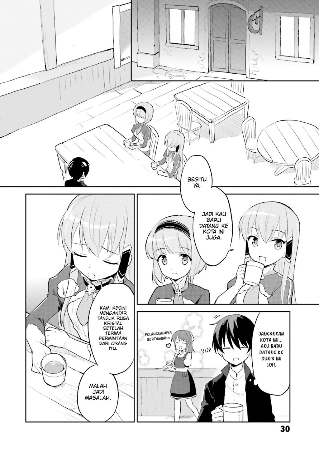 Isekai wa Smartphone to Tomo ni. Chapter 1 - halaman 30