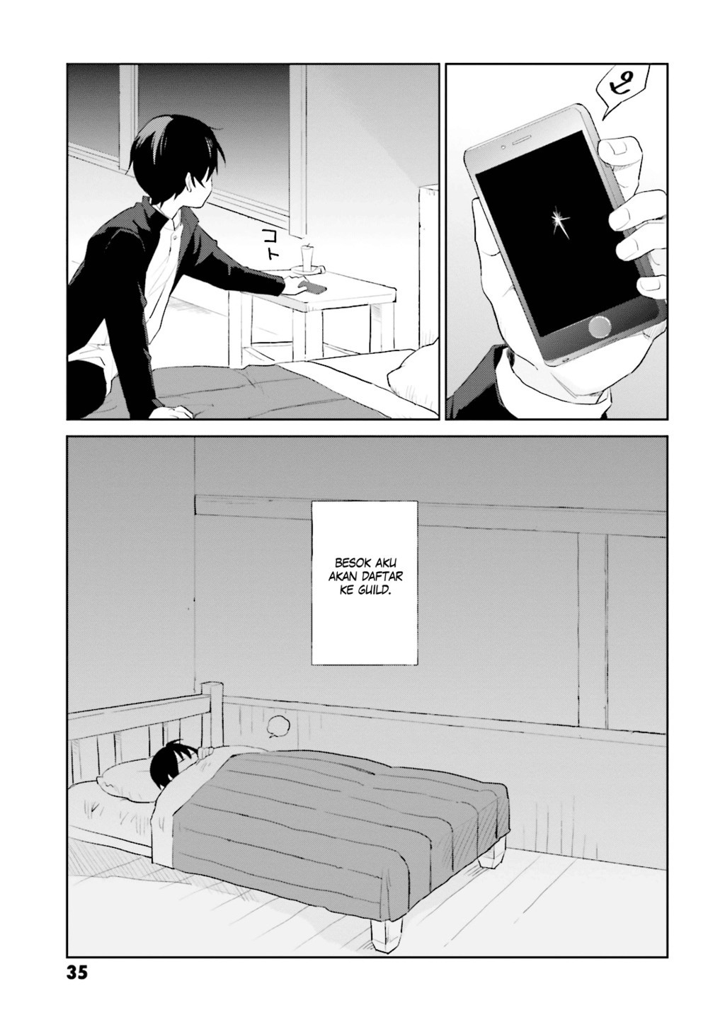 Isekai wa Smartphone to Tomo ni. Chapter 1 - halaman 35