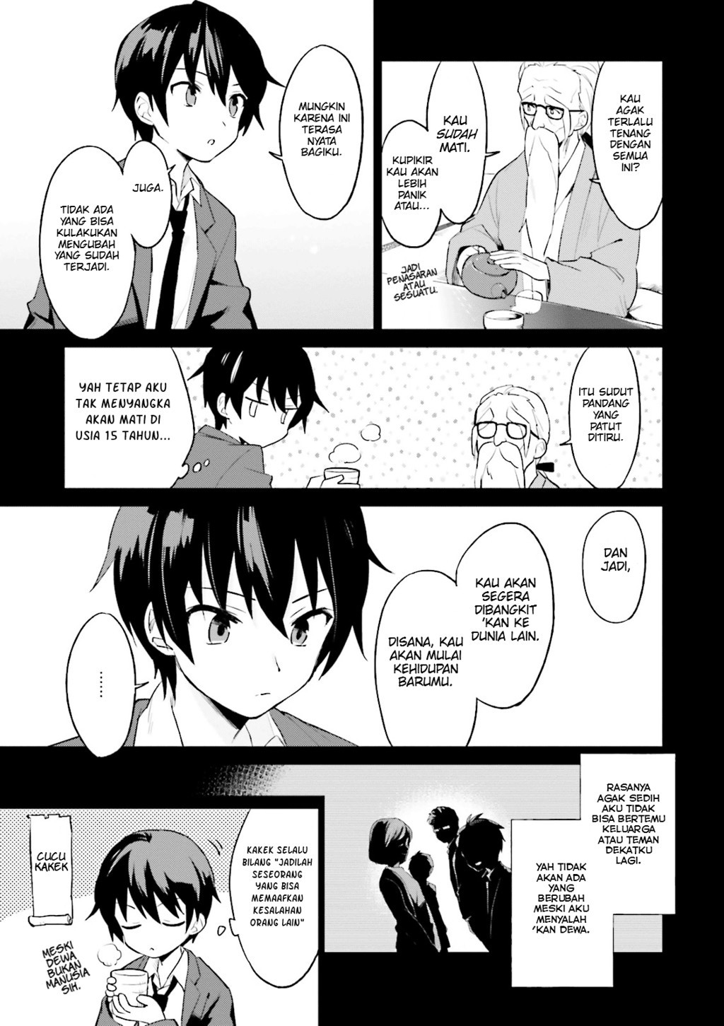 Isekai wa Smartphone to Tomo ni. Chapter 1 - halaman 8