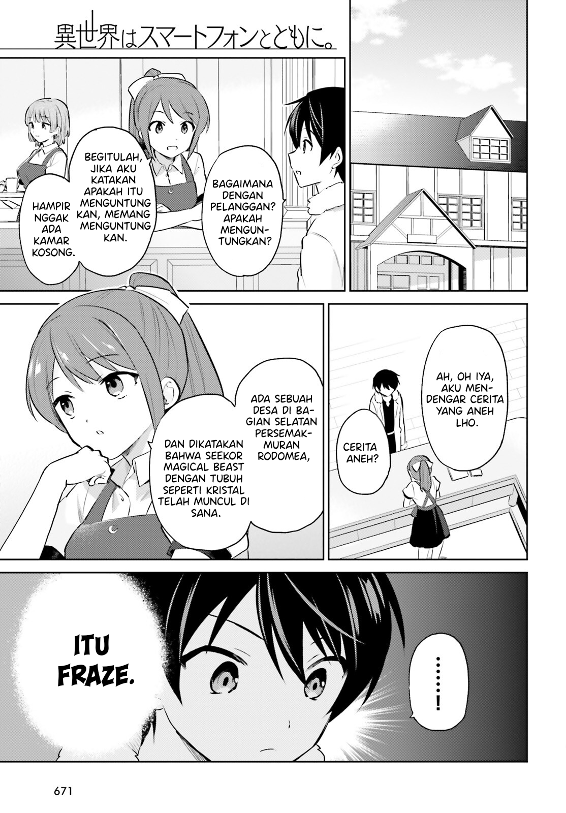 Isekai wa Smartphone to Tomo ni. Chapter 68 - halaman 1