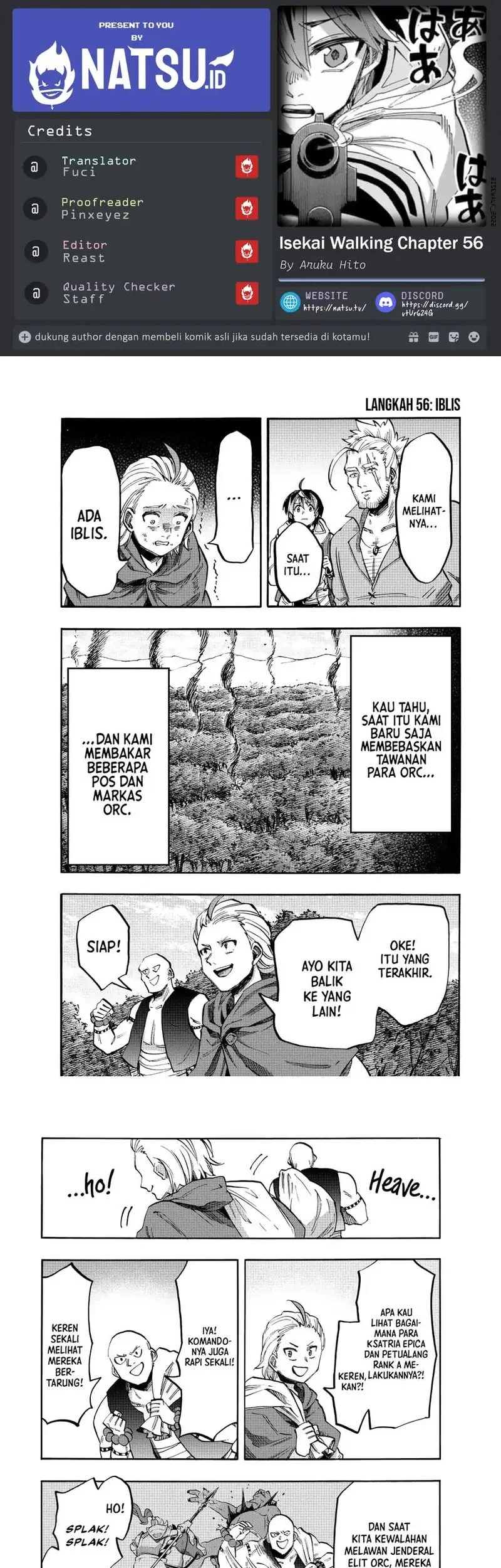 Isekai Walking Chapter 56 - halaman 1