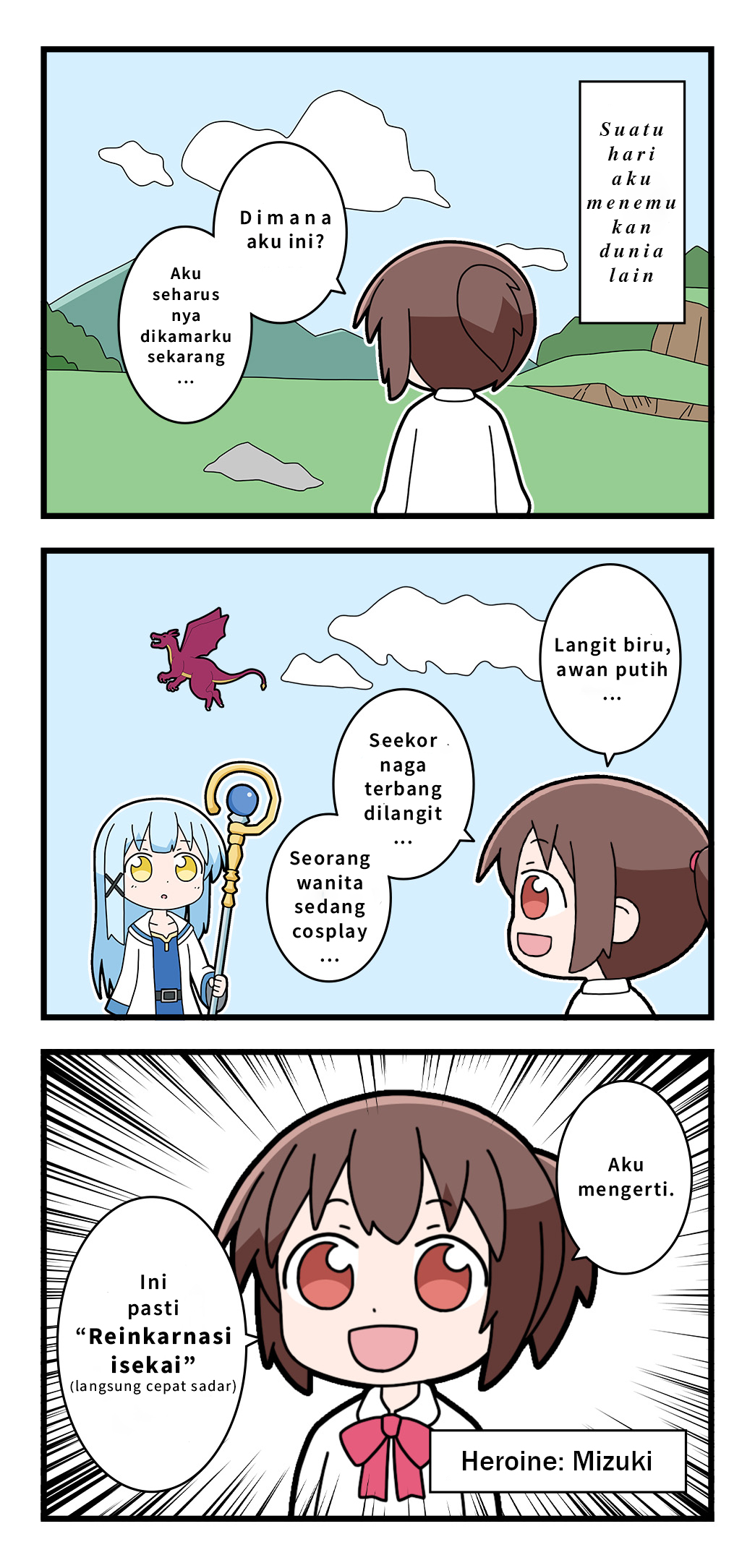 Isekai Yuusha Mizuki Chapter 1 - halaman 1
