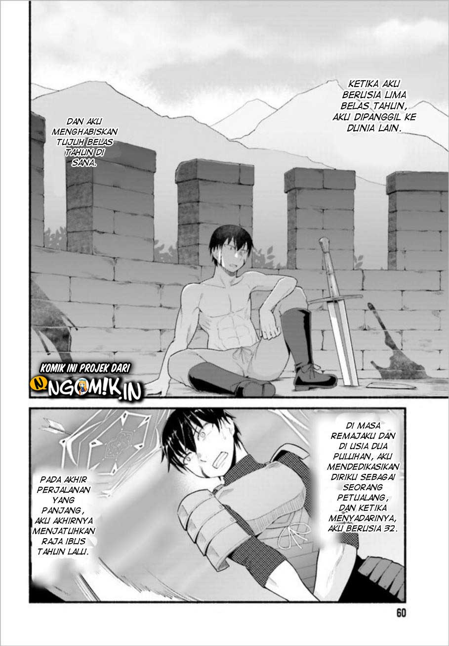 Isekaigaeri no Ossan wa Fusei Skill de Fathercon Musume-tachi wo Torotoro ni Chapter 1 - halaman 17
