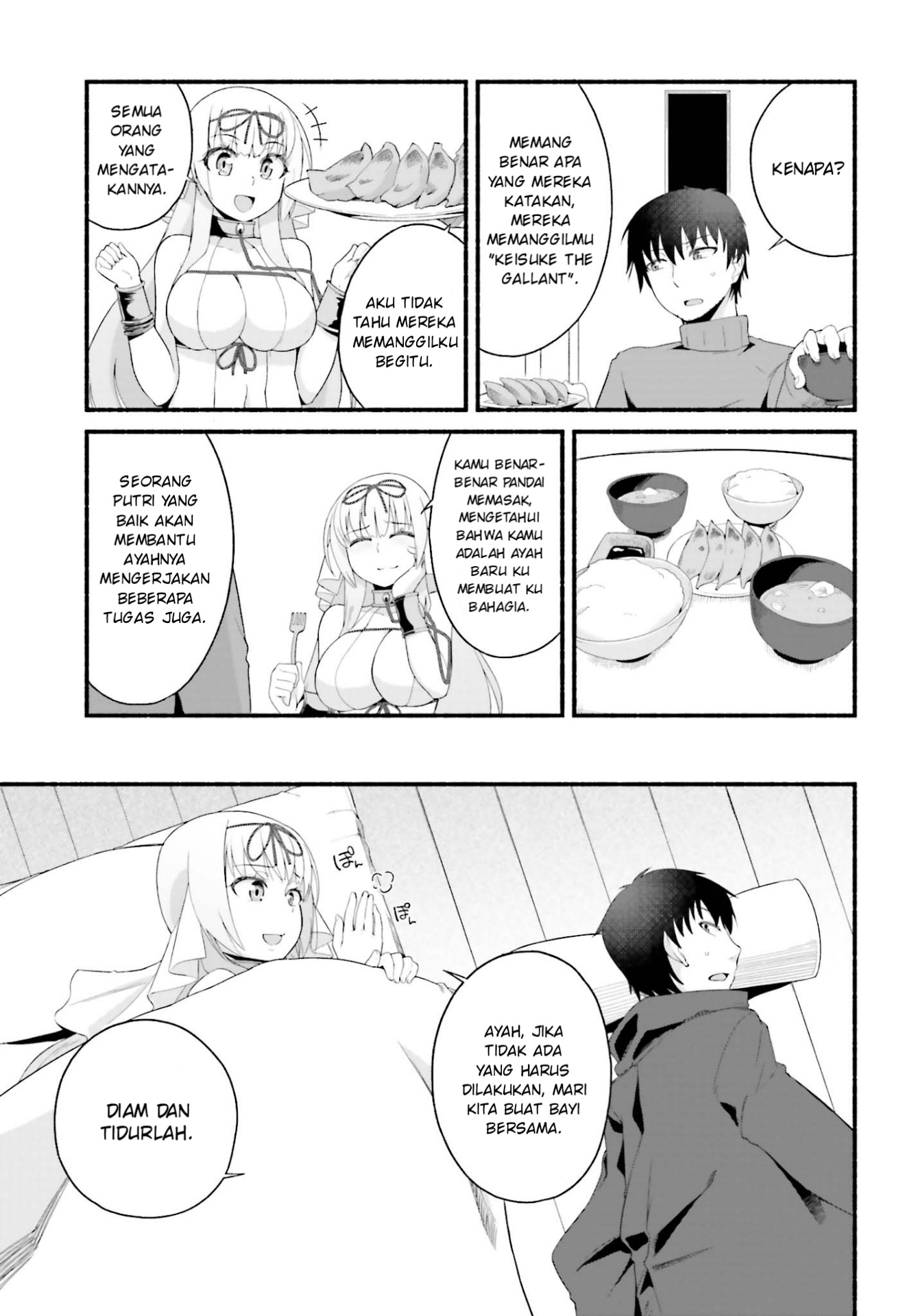 Isekaigaeri no Ossan wa Fusei Skill de Fathercon Musume-tachi wo Torotoro ni Chapter 2.2 - halaman 13