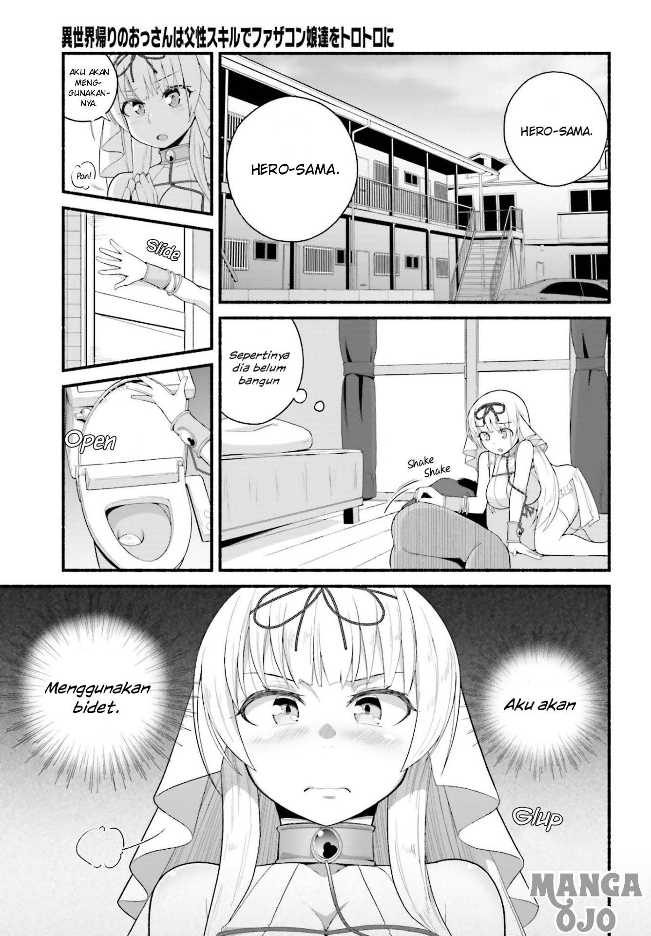Isekaigaeri no Ossan wa Fusei Skill de Fathercon Musume-tachi wo Torotoro ni Chapter 3.1 - halaman 4
