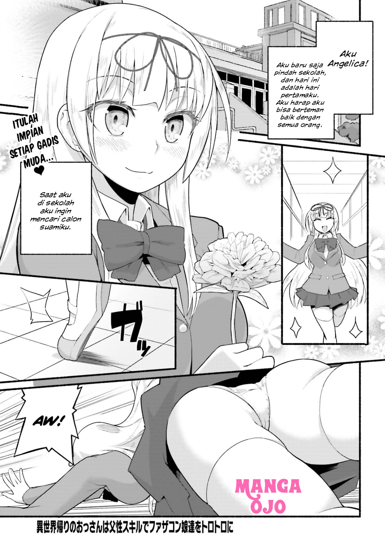 Isekaigaeri no Ossan wa Fusei Skill de Fathercon Musume-tachi wo Torotoro ni Chapter 4.1 - halaman 2