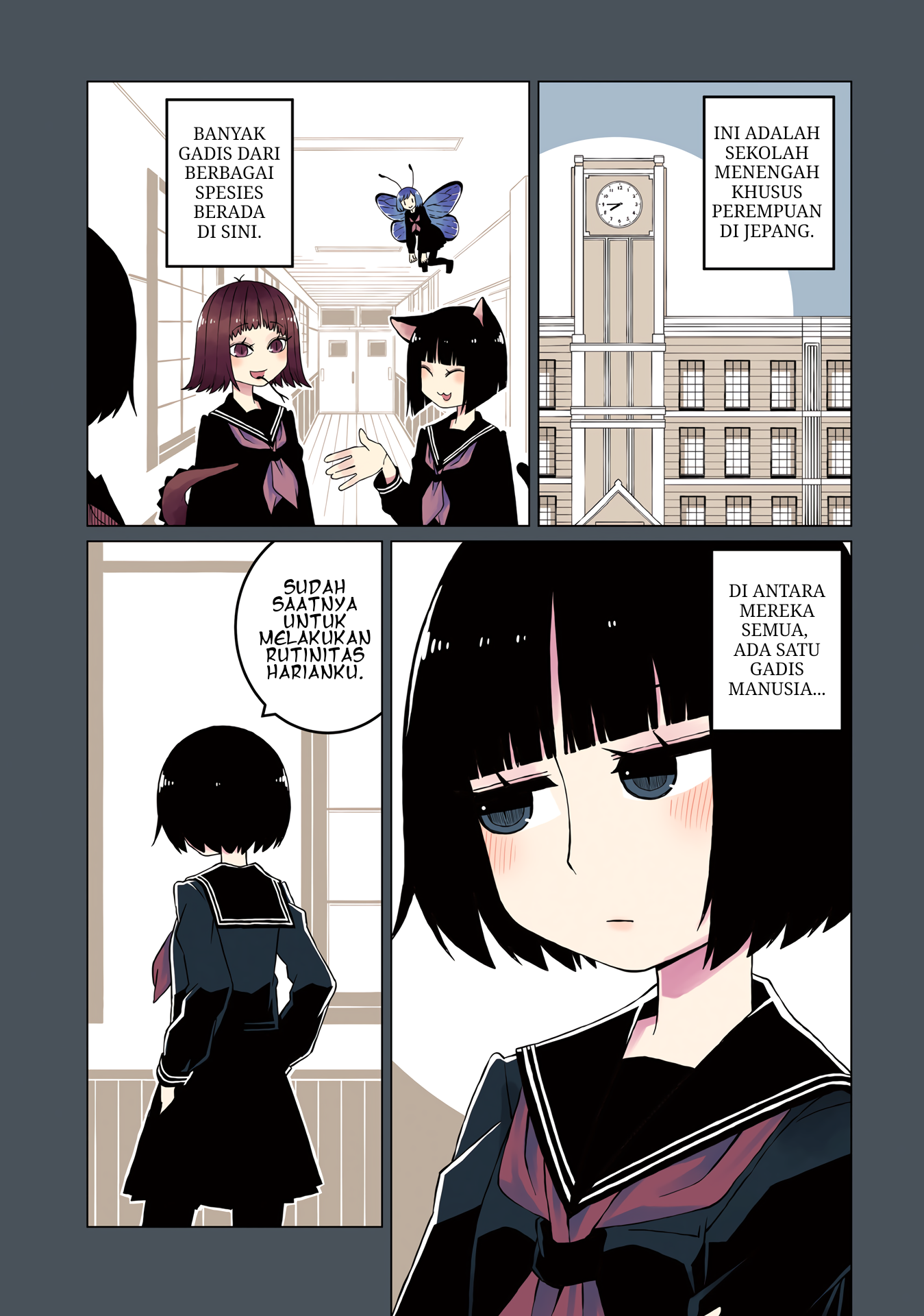 Ishuzoku Joshi ni ○○ suru Hanashi Chapter 1 - halaman 5