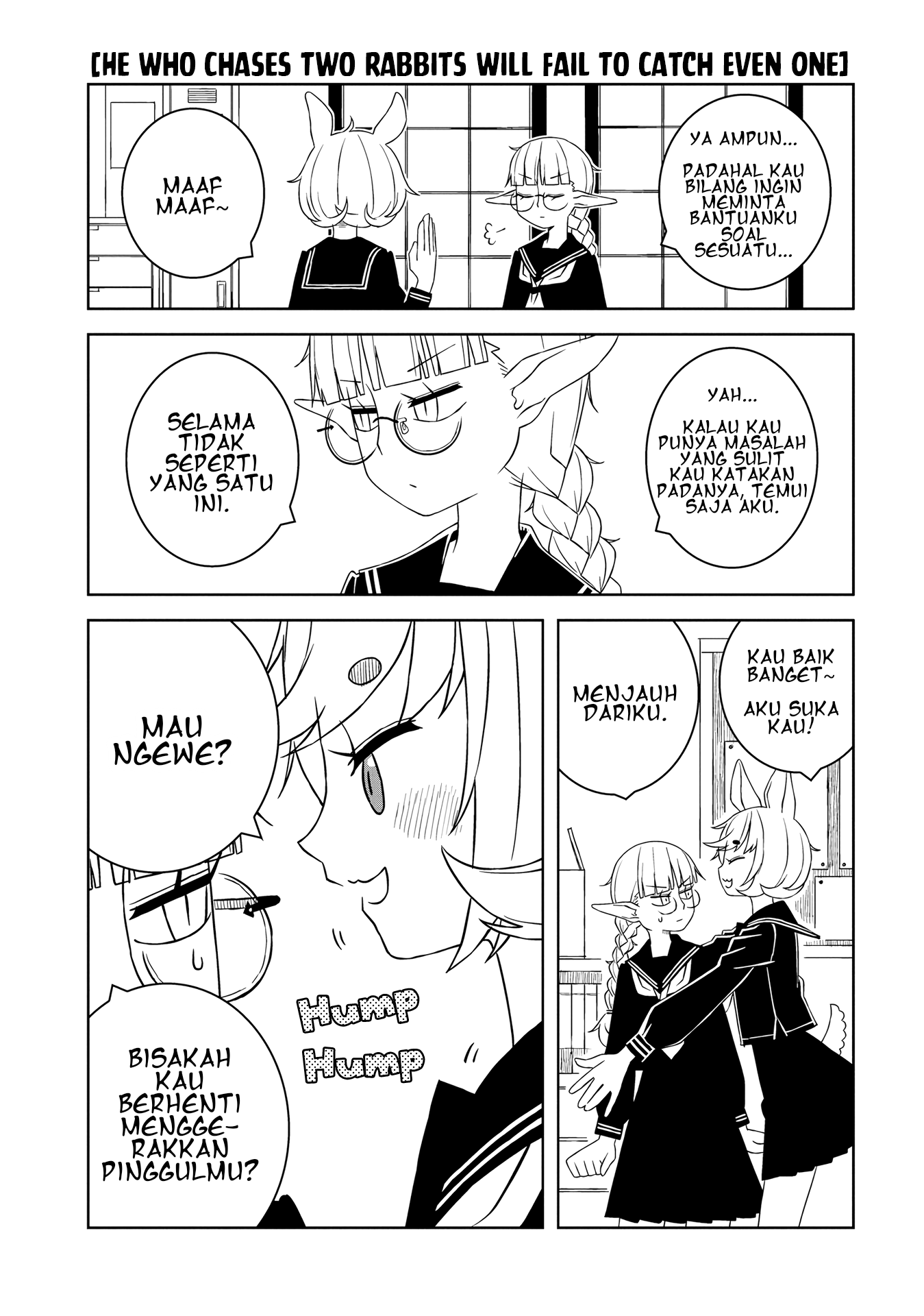 Ishuzoku Joshi ni ○○ suru Hanashi Chapter 11 - halaman 8