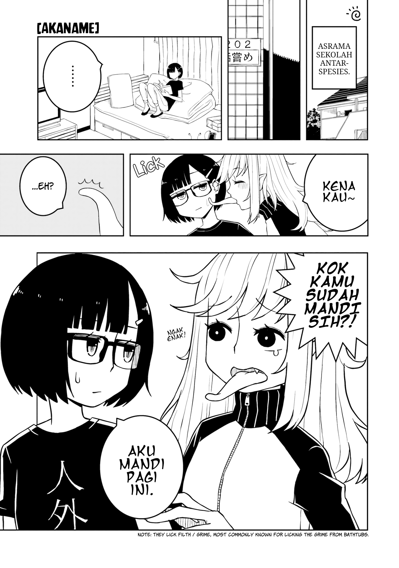 Ishuzoku Joshi ni ○○ suru Hanashi Chapter 13 - halaman 6