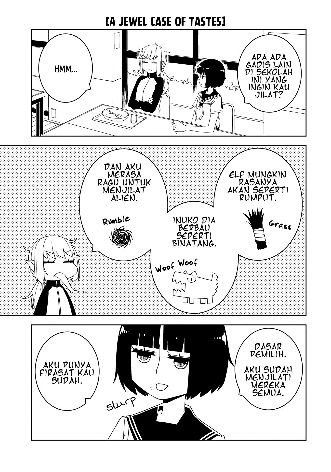 Ishuzoku Joshi ni ○○ suru Hanashi Chapter 13 - halaman 8