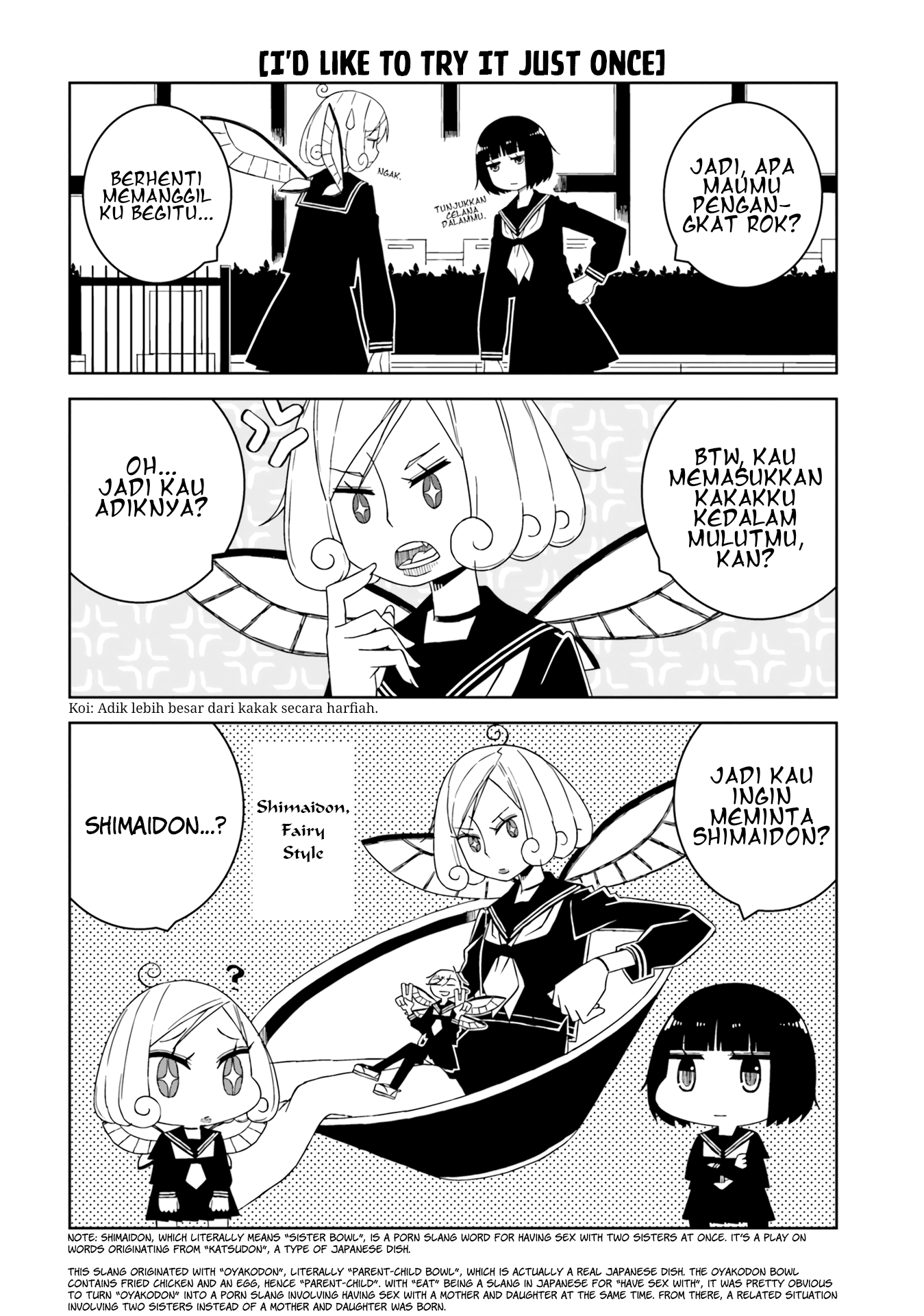Ishuzoku Joshi ni ○○ suru Hanashi Chapter 14 - halaman 7
