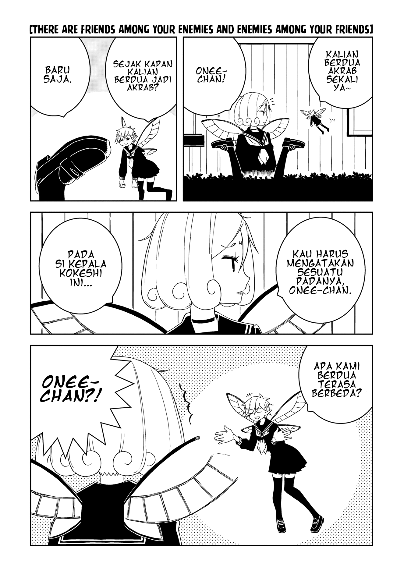 Ishuzoku Joshi ni ○○ suru Hanashi Chapter 14 - halaman 9