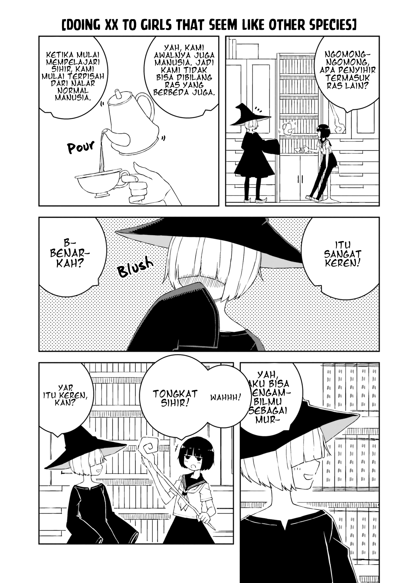 Ishuzoku Joshi ni ○○ suru Hanashi Chapter 15 - halaman 5