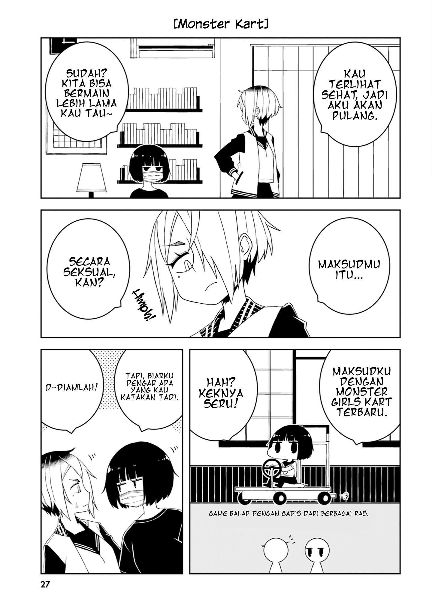 Ishuzoku Joshi ni ○○ suru Hanashi Chapter 17 - halaman 8