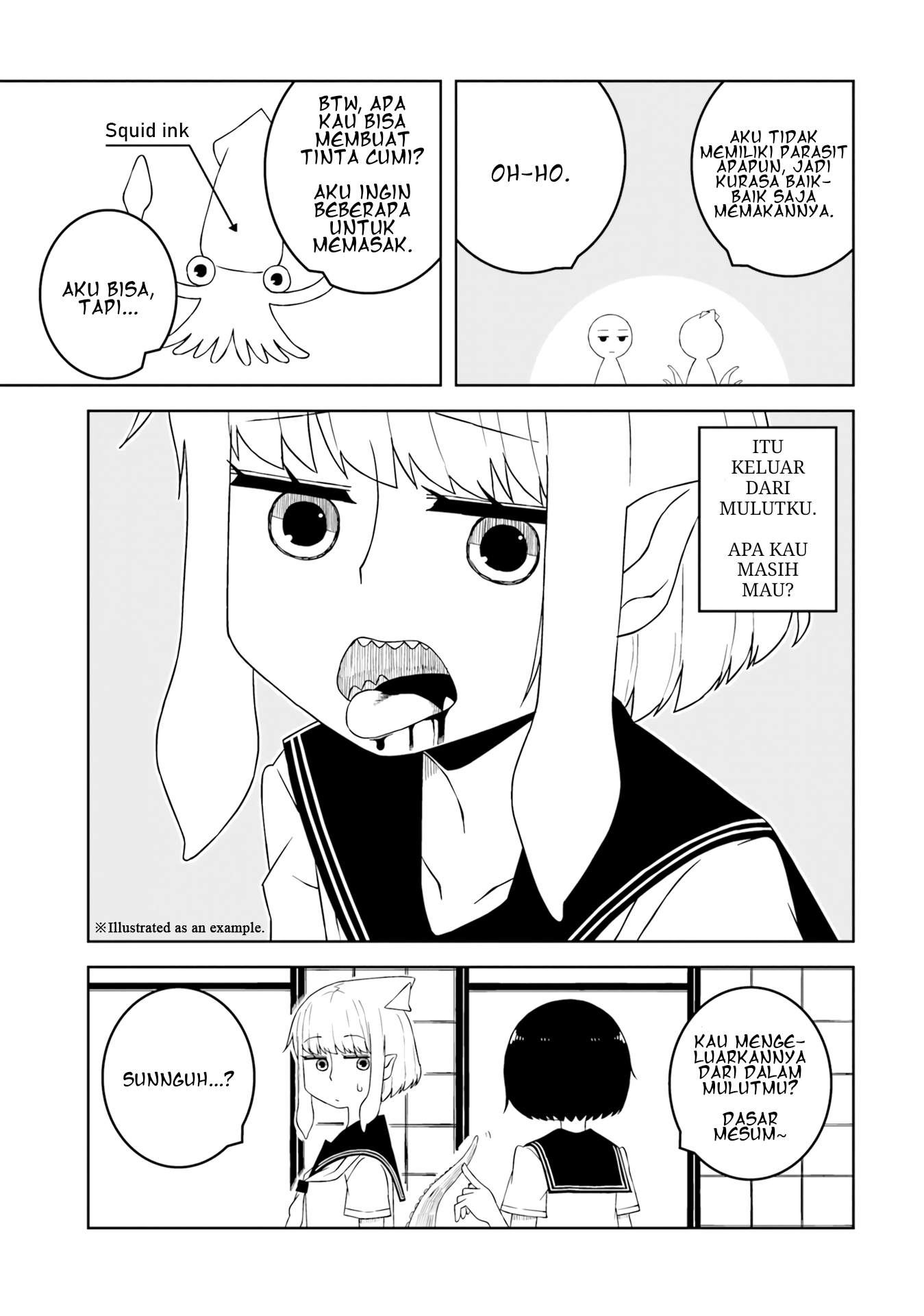 Ishuzoku Joshi ni ○○ suru Hanashi Chapter 2 - halaman 5