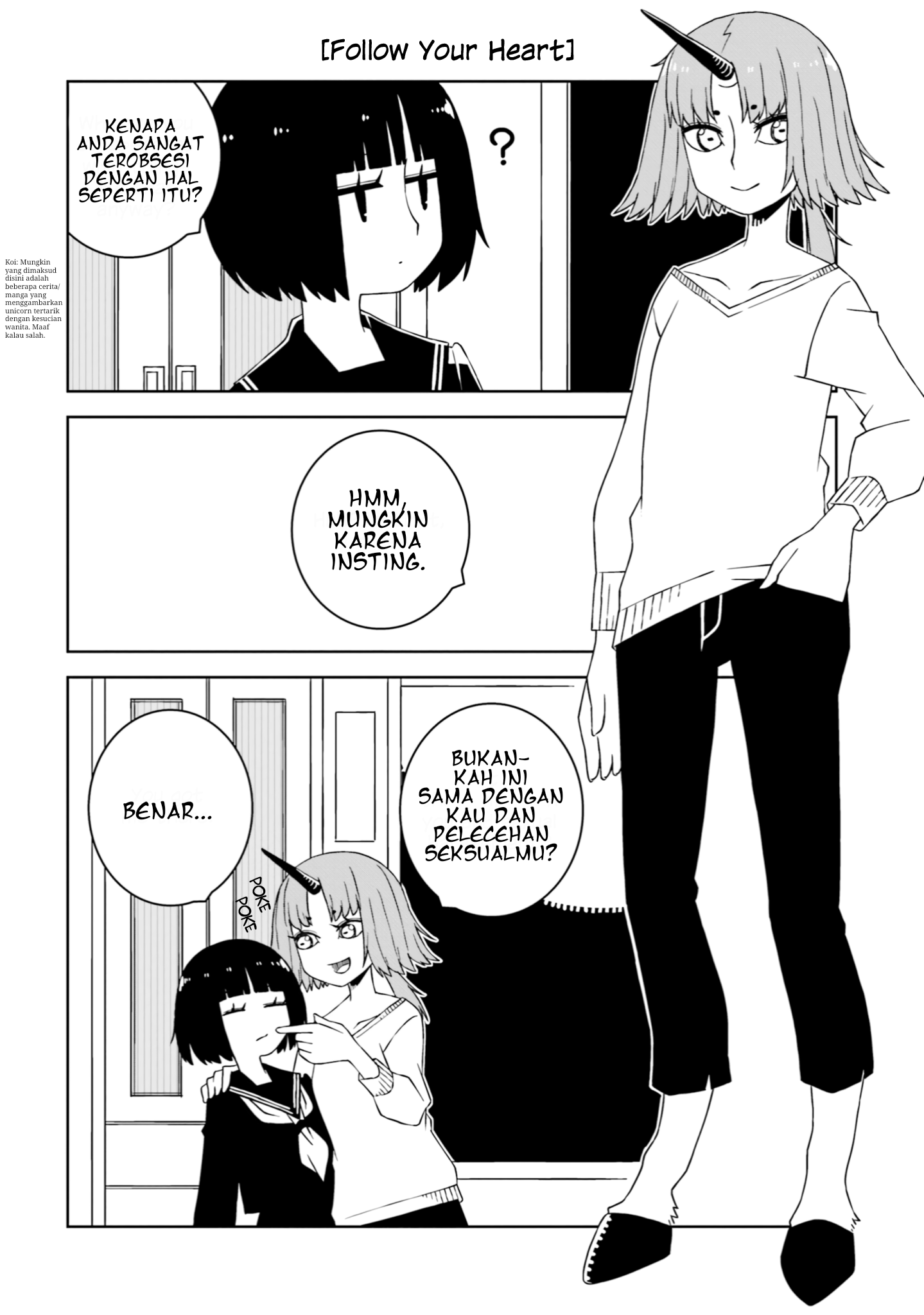 Ishuzoku Joshi ni ○○ suru Hanashi Chapter 21 - halaman 3