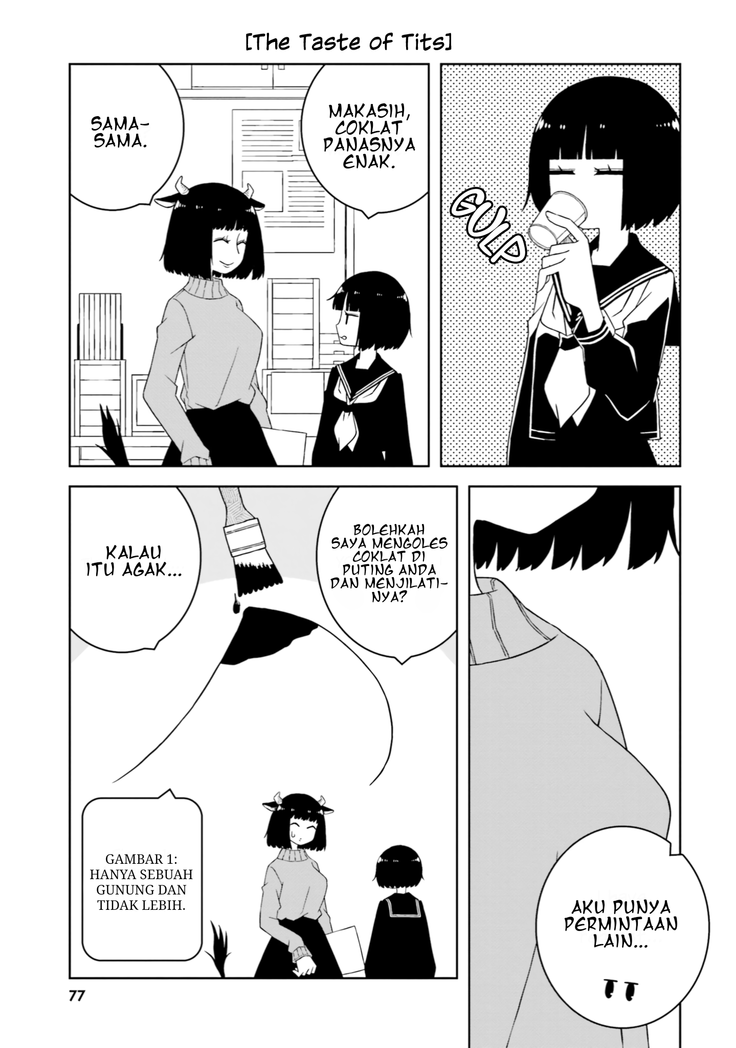 Ishuzoku Joshi ni ○○ suru Hanashi Chapter 23 - halaman 4