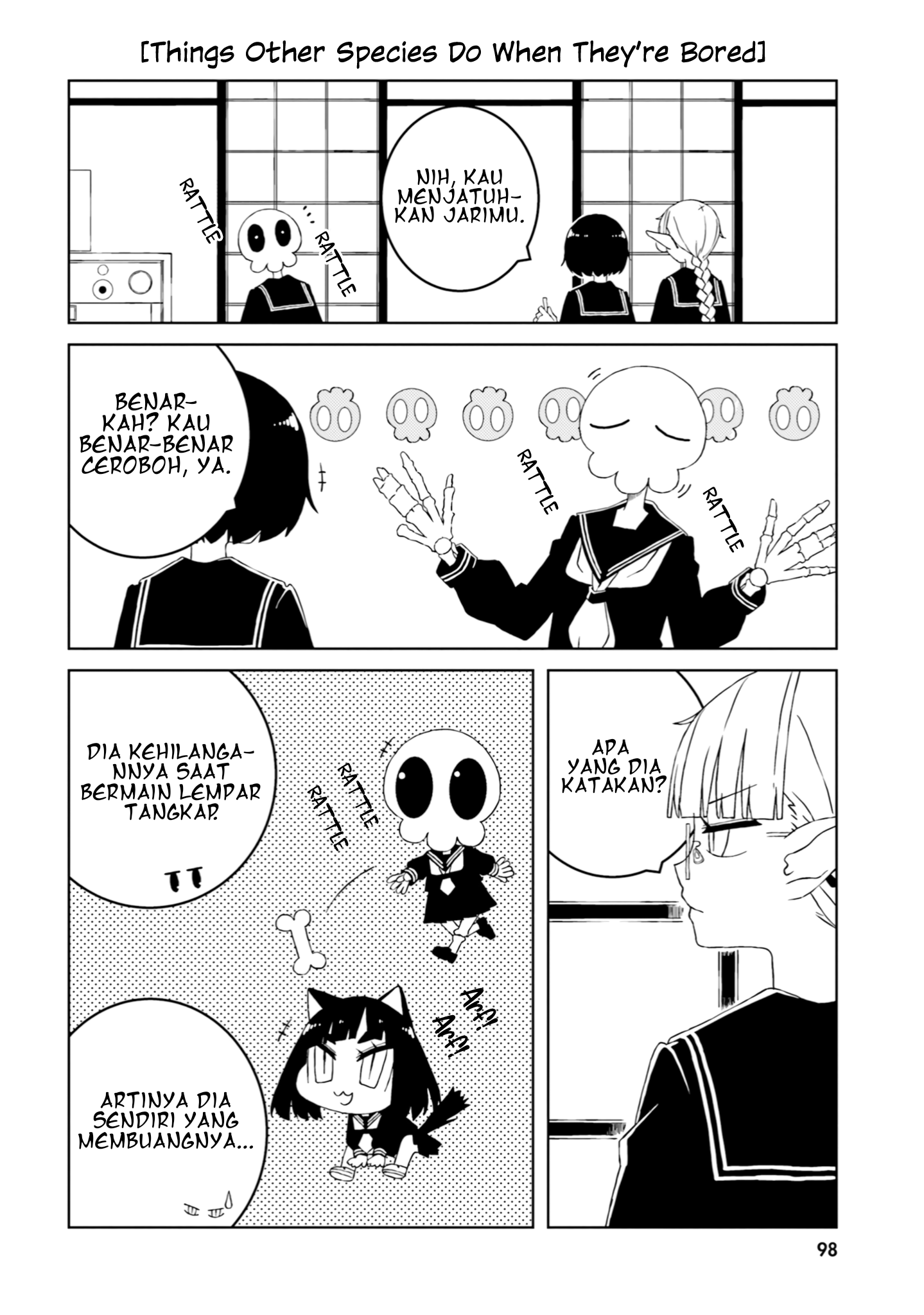 Ishuzoku Joshi ni ○○ suru Hanashi Chapter 25 - halaman 7