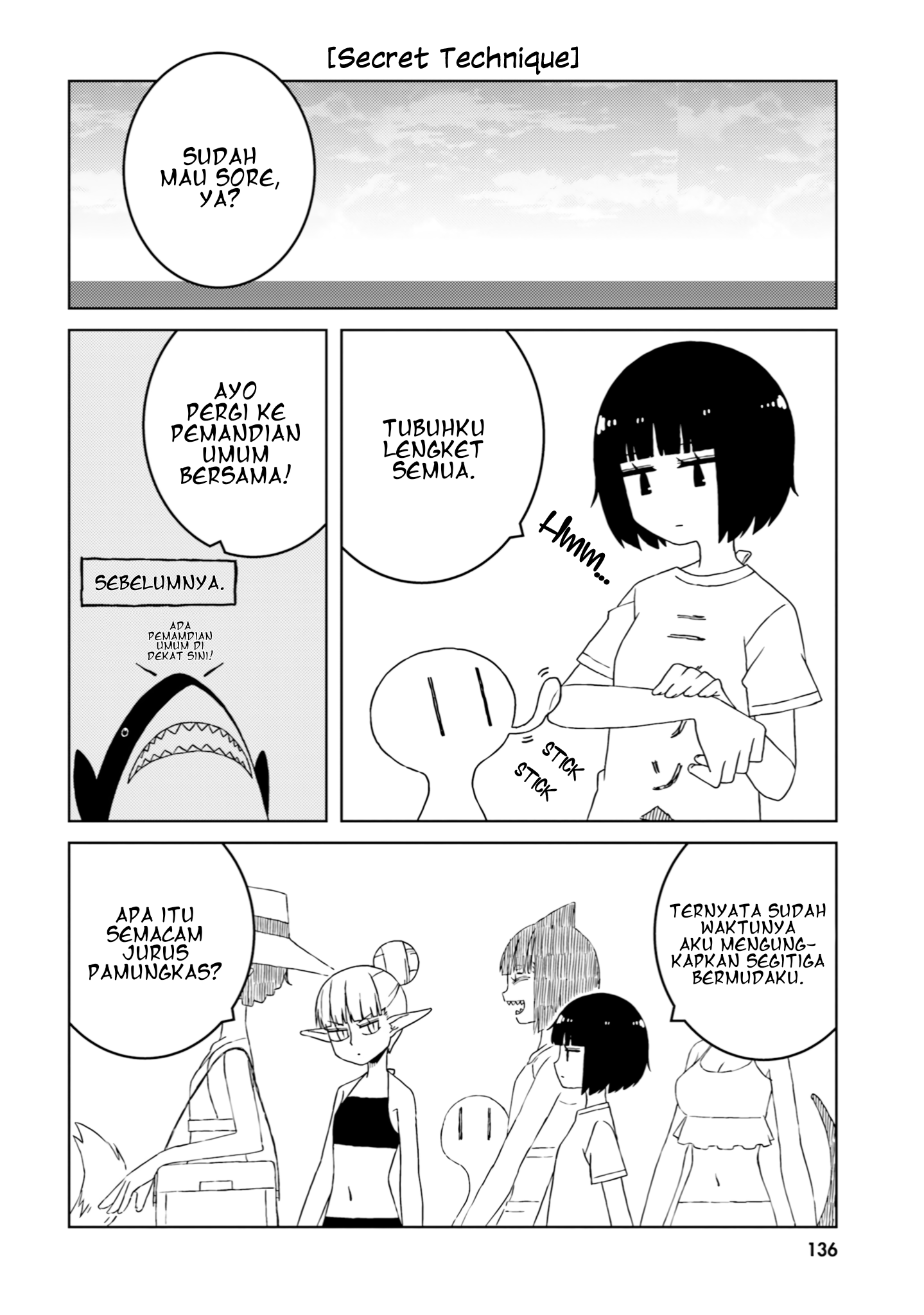 Ishuzoku Joshi ni ○○ suru Hanashi Chapter 28.5 - halaman 9