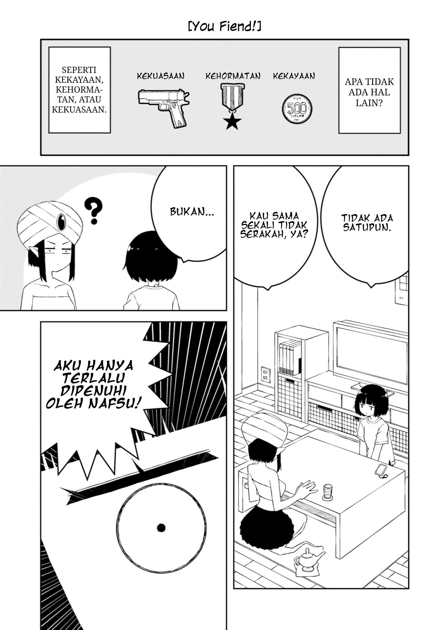Ishuzoku Joshi ni ○○ suru Hanashi Chapter 28 - halaman 8