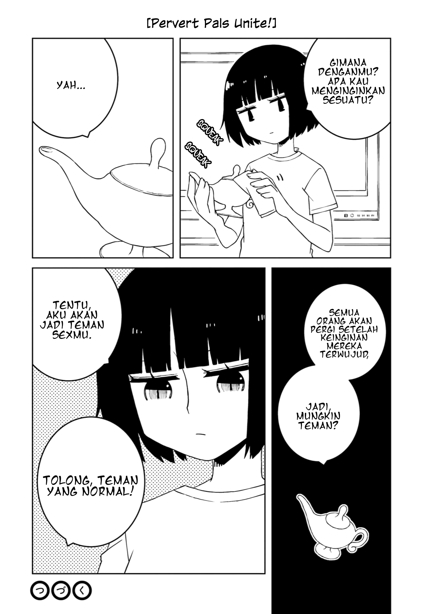 Ishuzoku Joshi ni ○○ suru Hanashi Chapter 28 - halaman 9