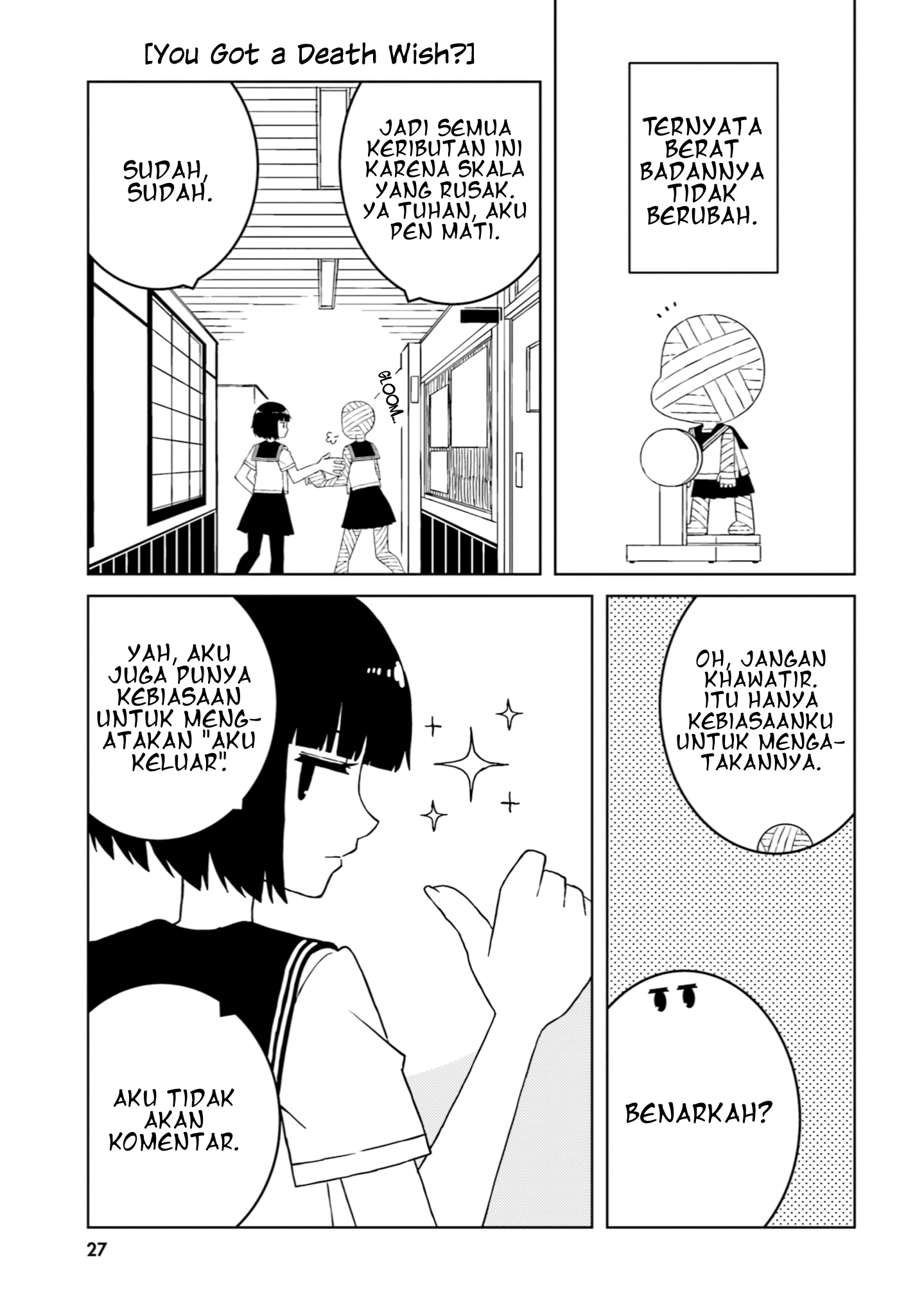 Ishuzoku Joshi ni ○○ suru Hanashi Chapter 31 - halaman 8