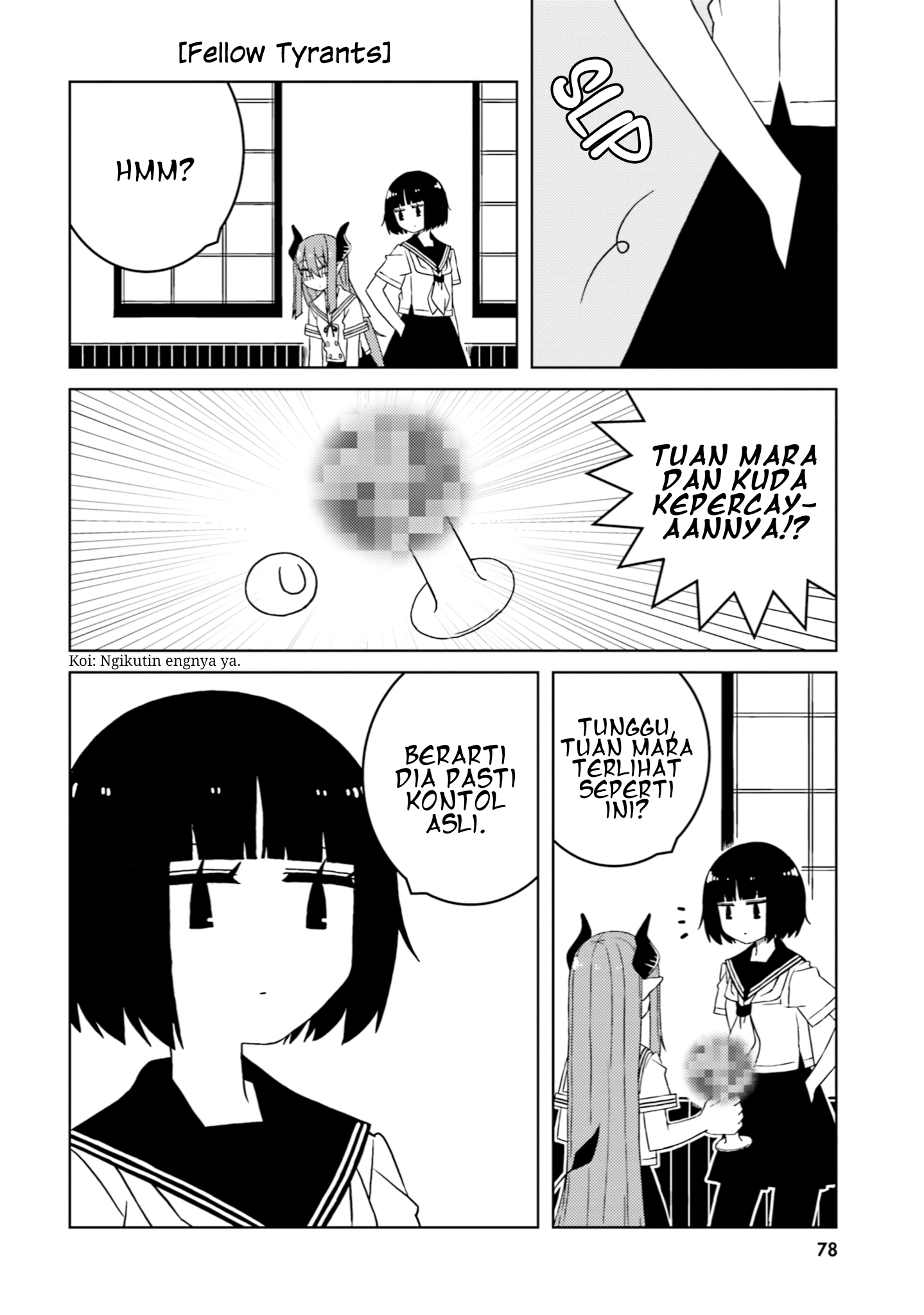 Ishuzoku Joshi ni ○○ suru Hanashi Chapter 37 - halaman 5