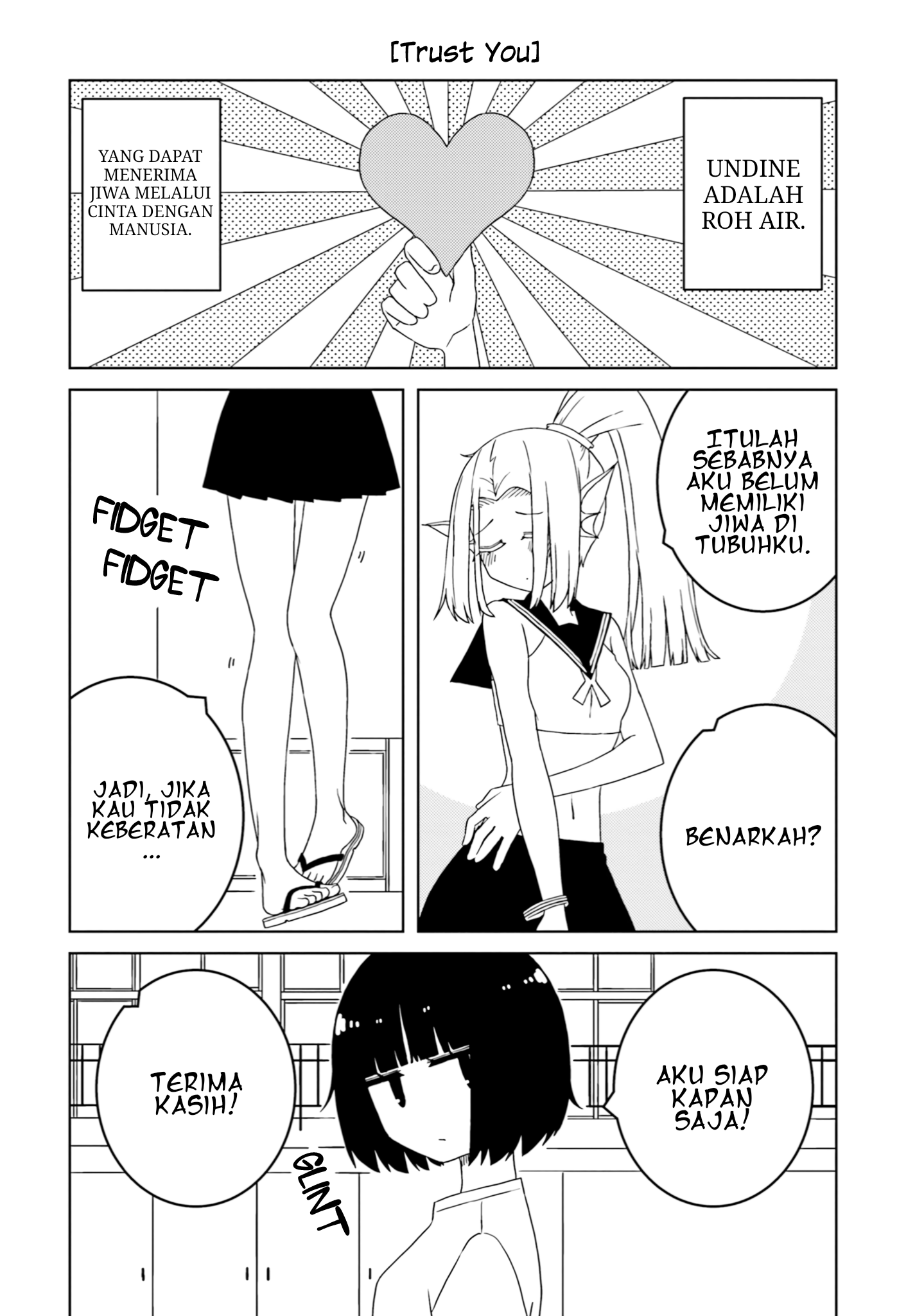 Ishuzoku Joshi ni ○○ suru Hanashi Chapter 37 - halaman 7
