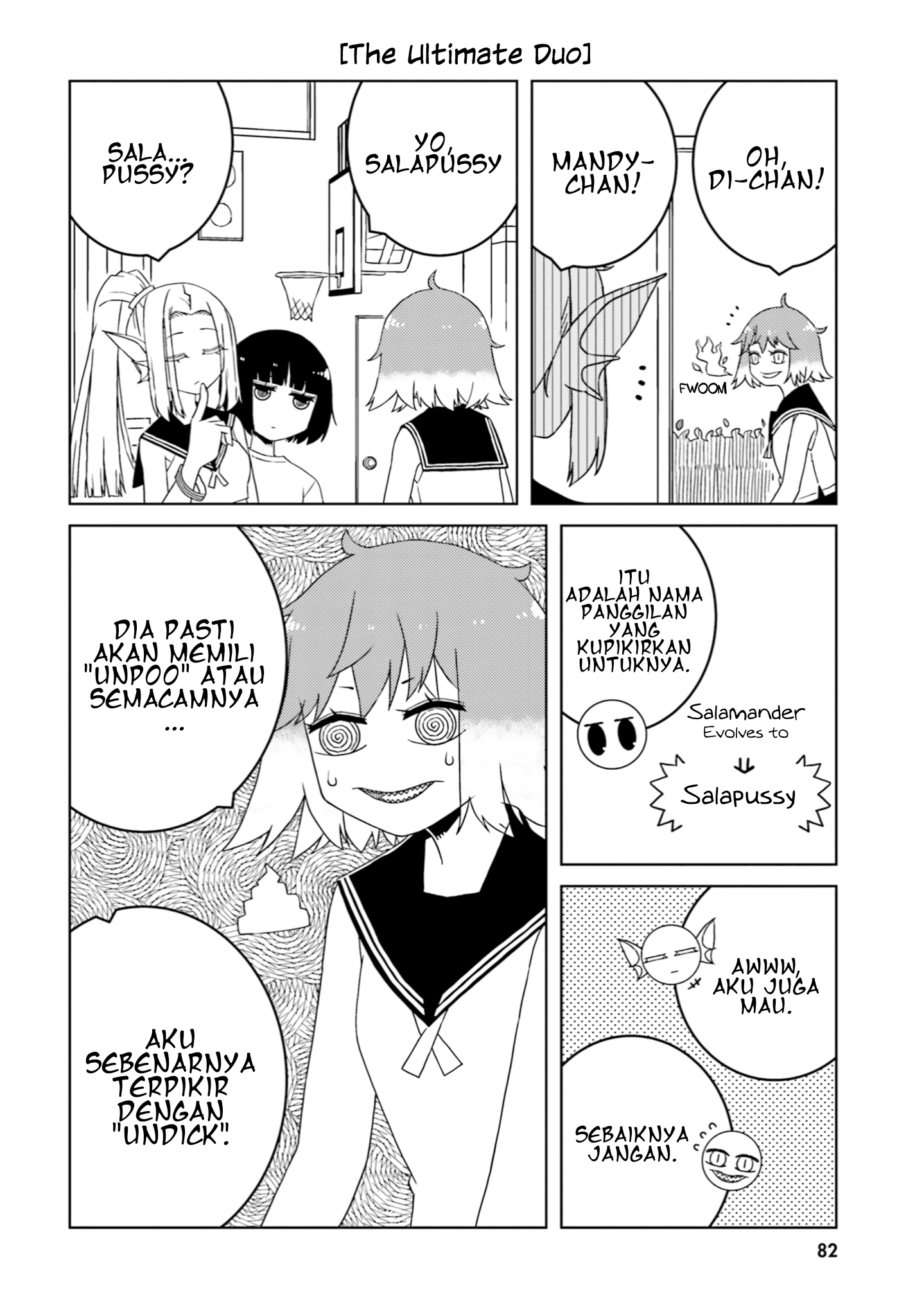 Ishuzoku Joshi ni ○○ suru Hanashi Chapter 37 - halaman 9