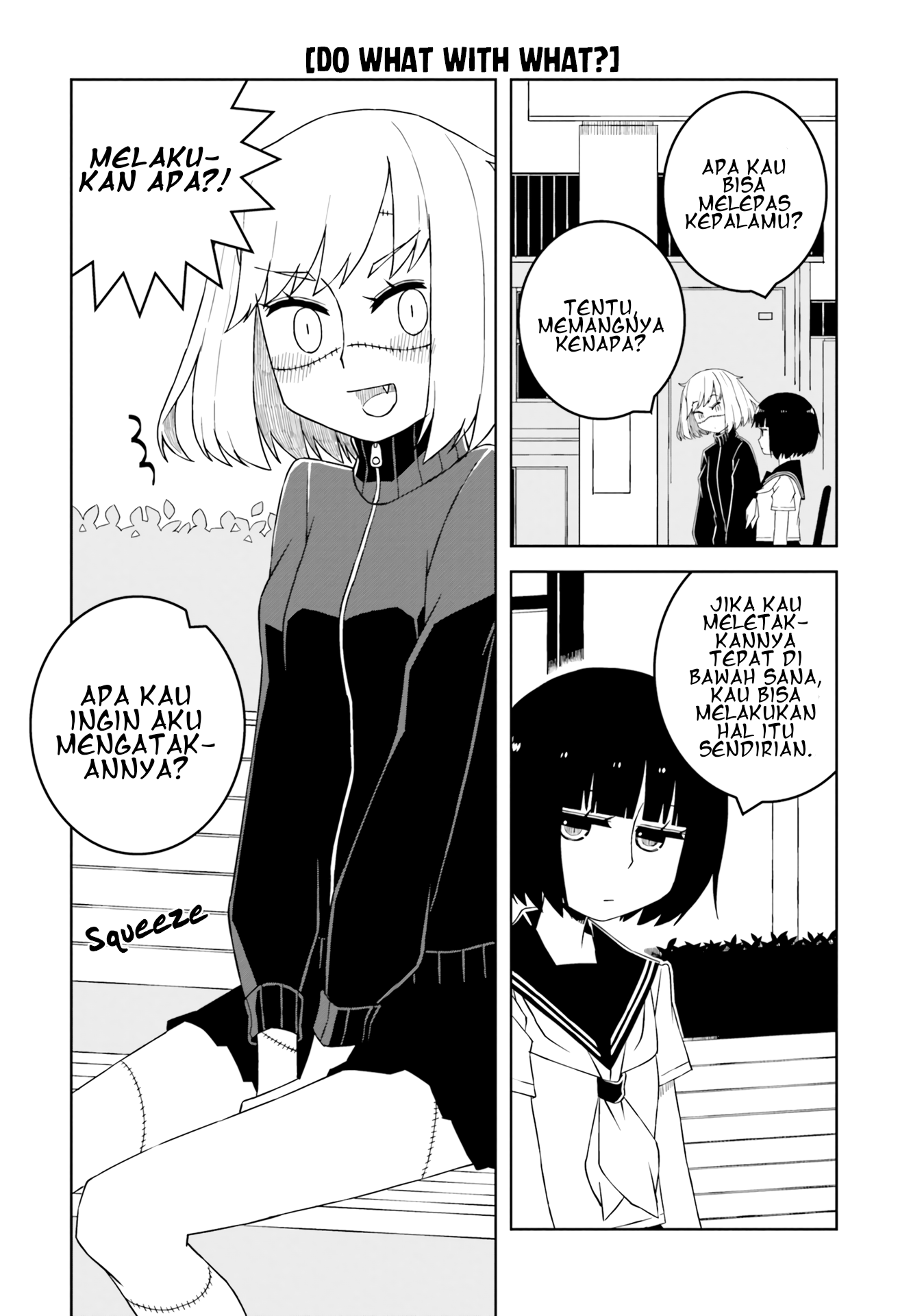 Ishuzoku Joshi ni ○○ suru Hanashi Chapter 4 - halaman 9