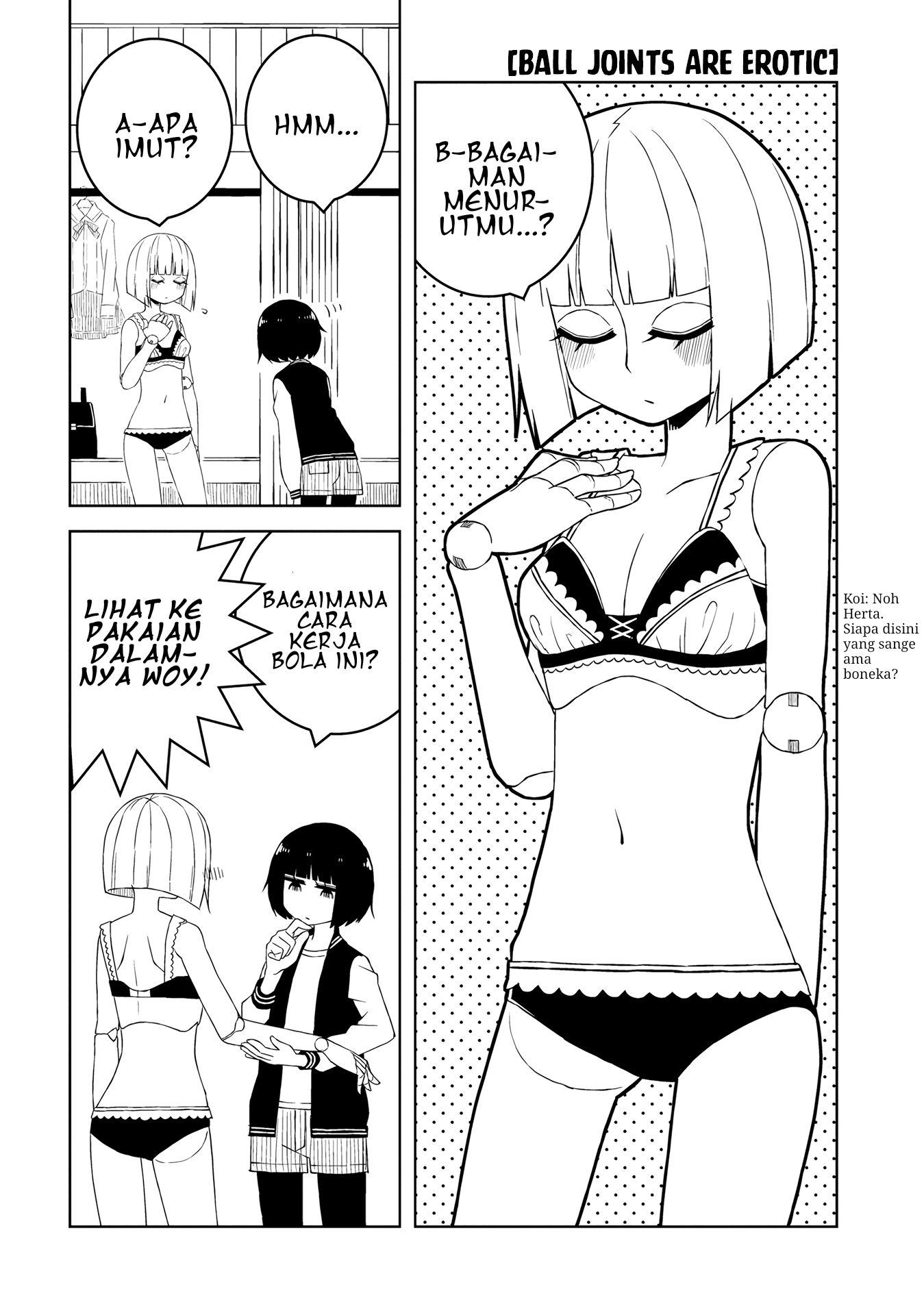 Ishuzoku Joshi ni ○○ suru Hanashi Chapter 5 - halaman 5