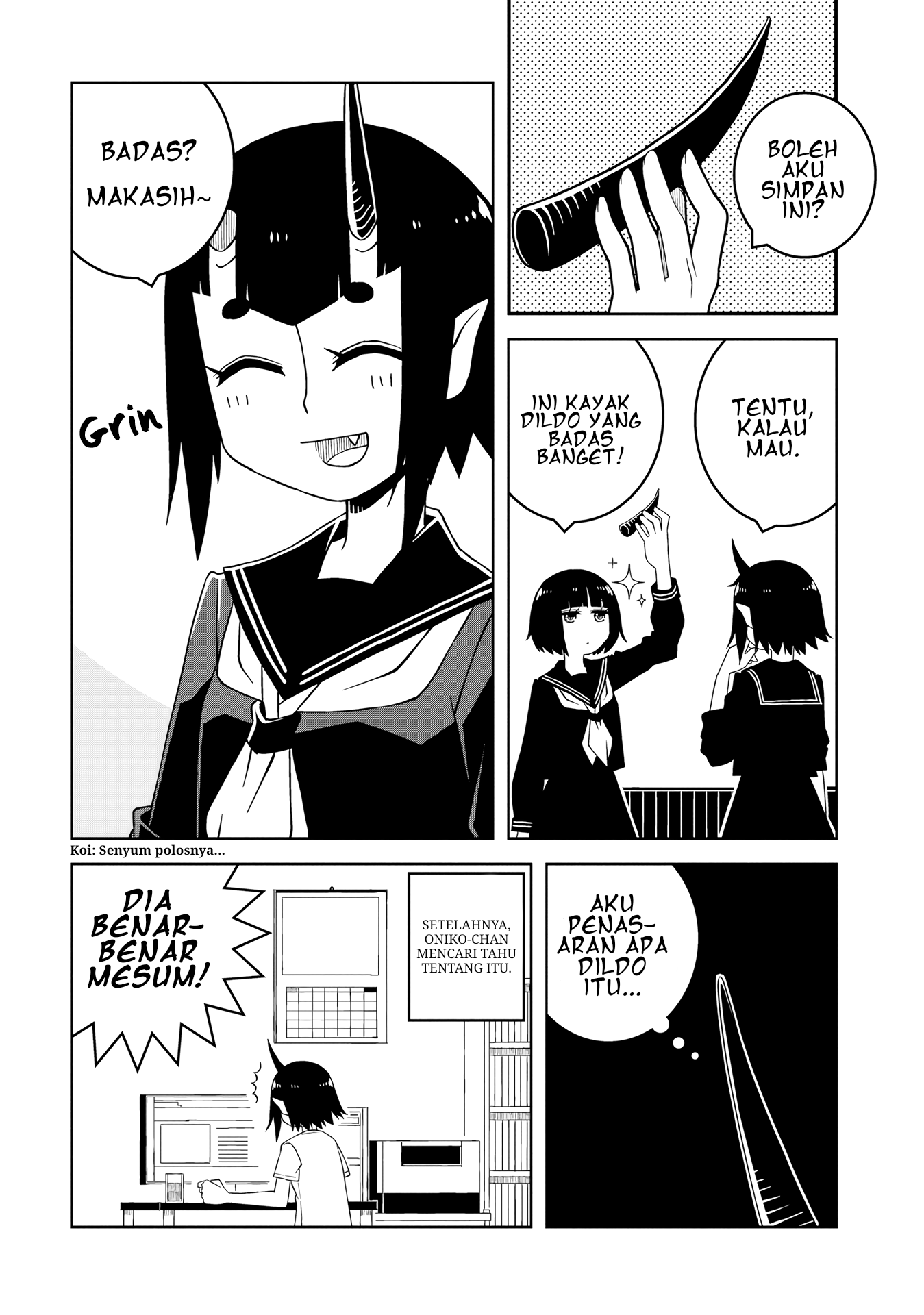 Ishuzoku Joshi ni ○○ suru Hanashi Chapter 7 - halaman 9