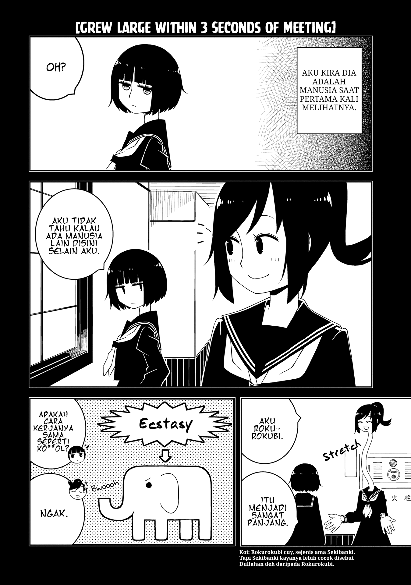 Ishuzoku Joshi ni ○○ suru Hanashi Chapter 9 - halaman 3