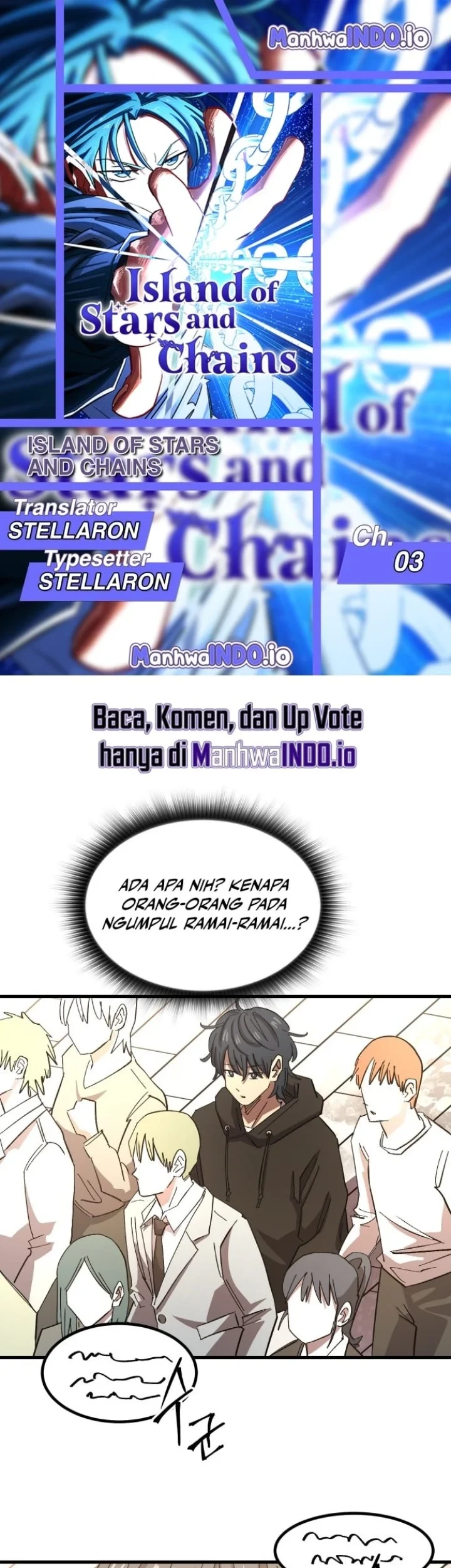 Island of Stars and Chains Chapter 3 - halaman 1