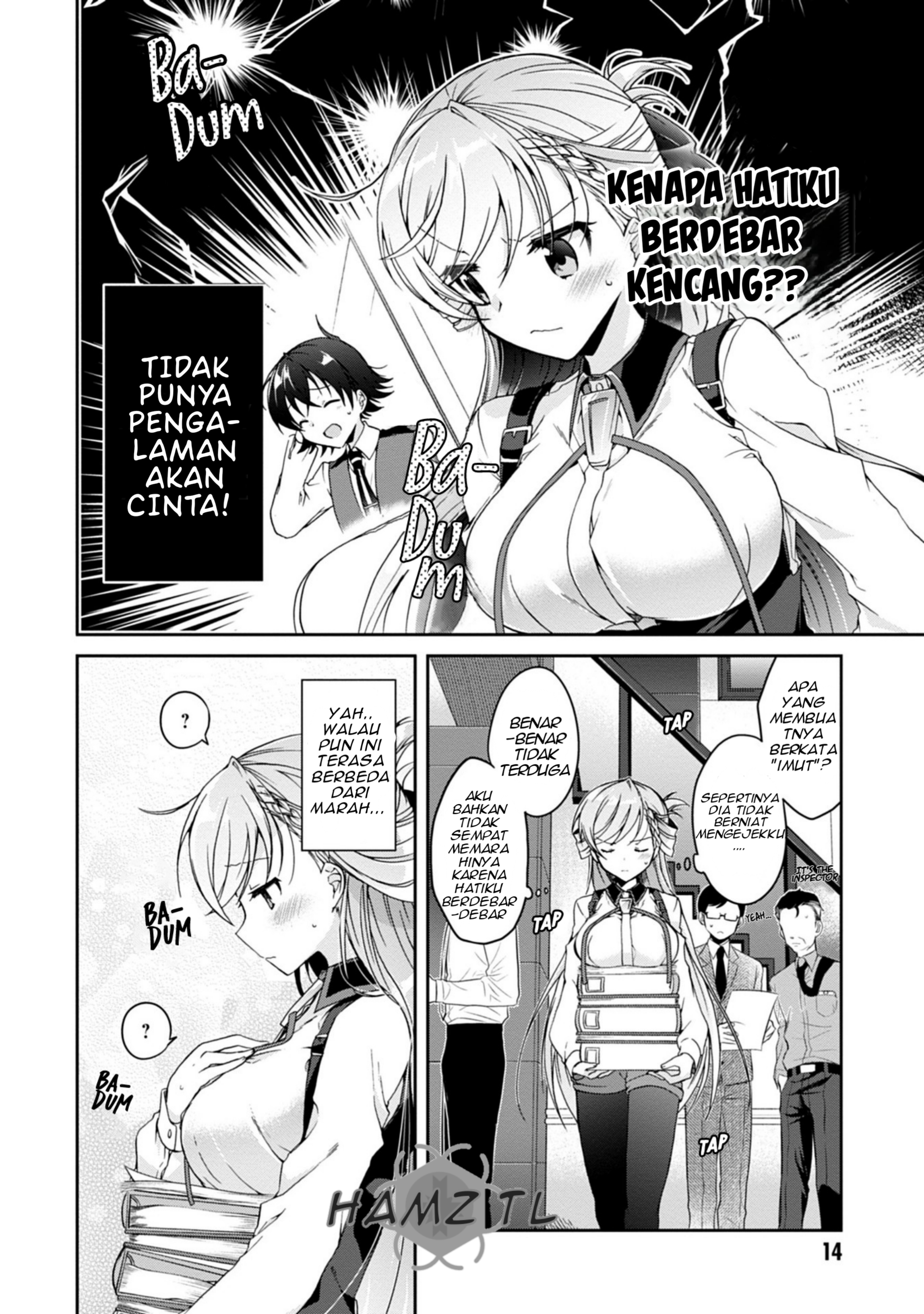 Isshiki-san wa Koi wo Shiritai. Chapter 1 - halaman 16
