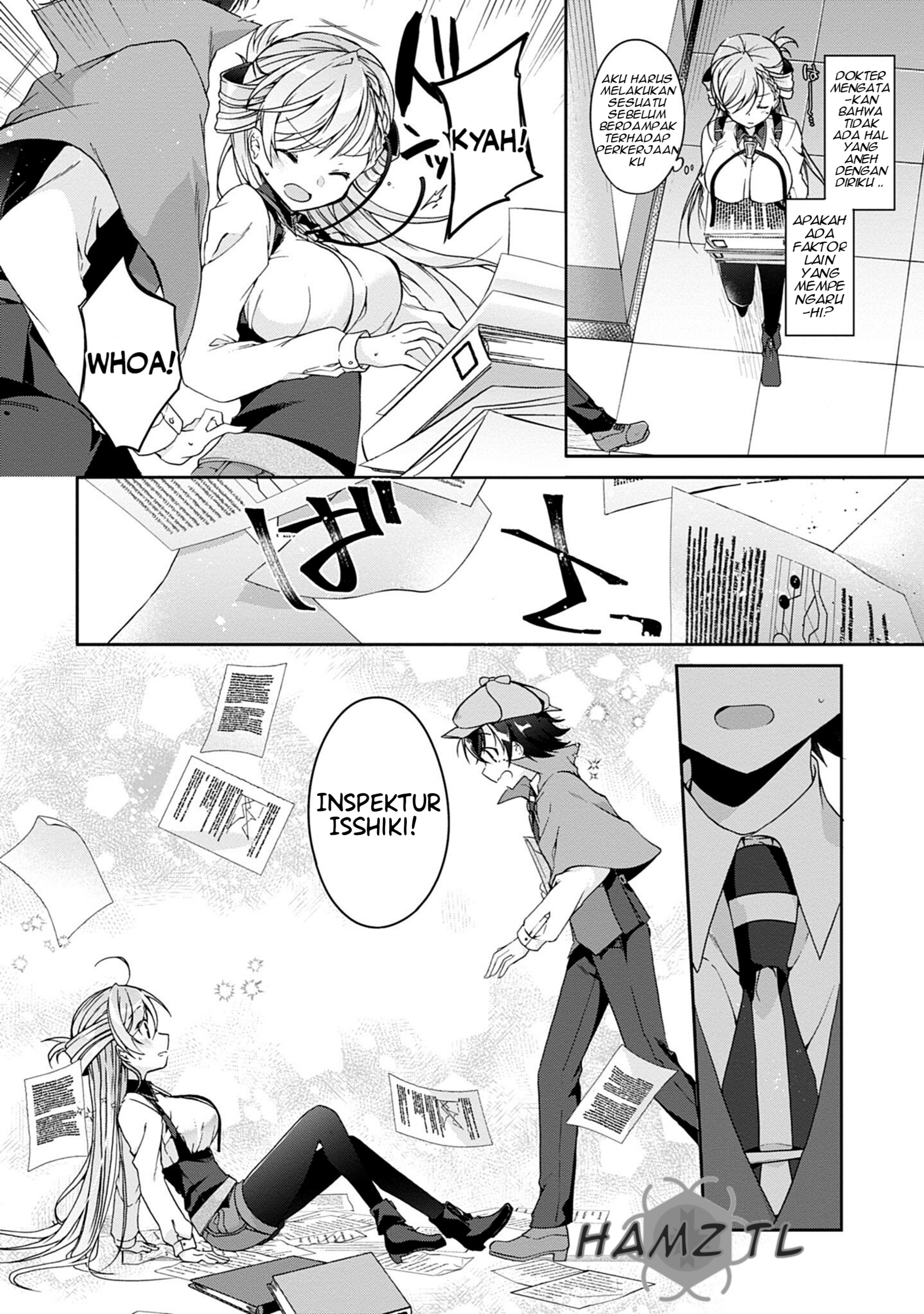 Isshiki-san wa Koi wo Shiritai. Chapter 1 - halaman 18