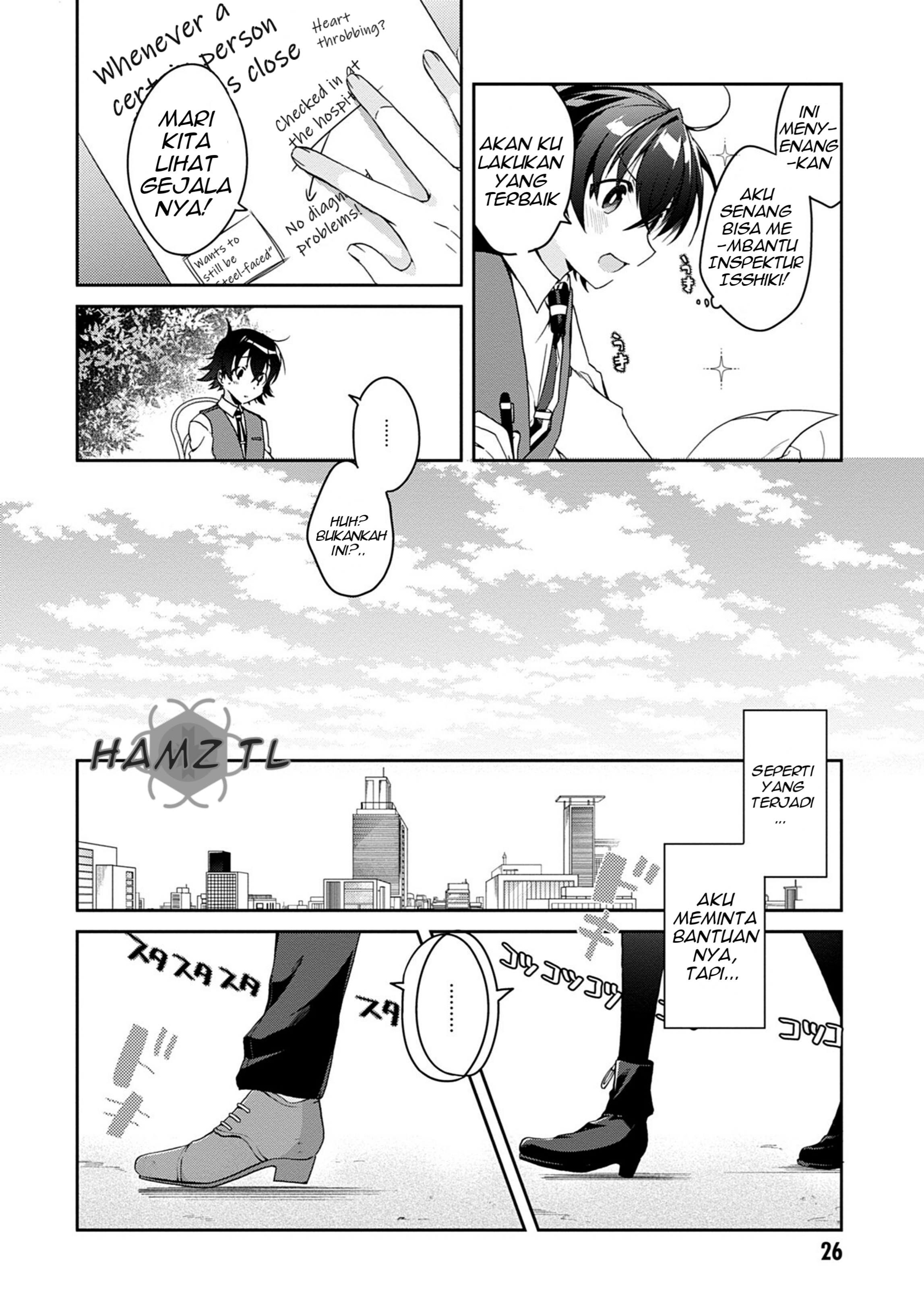 Isshiki-san wa Koi wo Shiritai. Chapter 1 - halaman 28