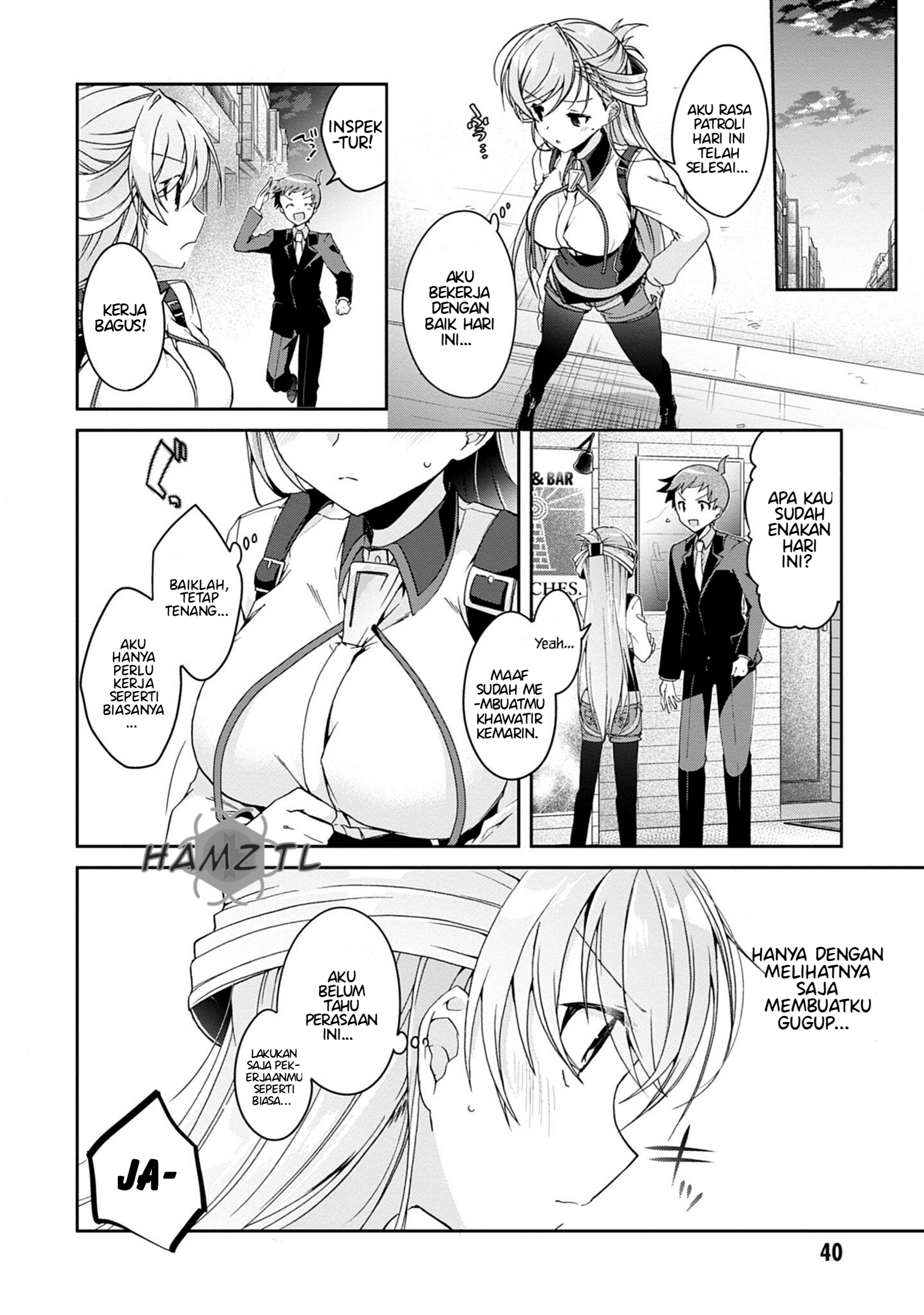 Isshiki-san wa Koi wo Shiritai. Chapter 1 - halaman 41