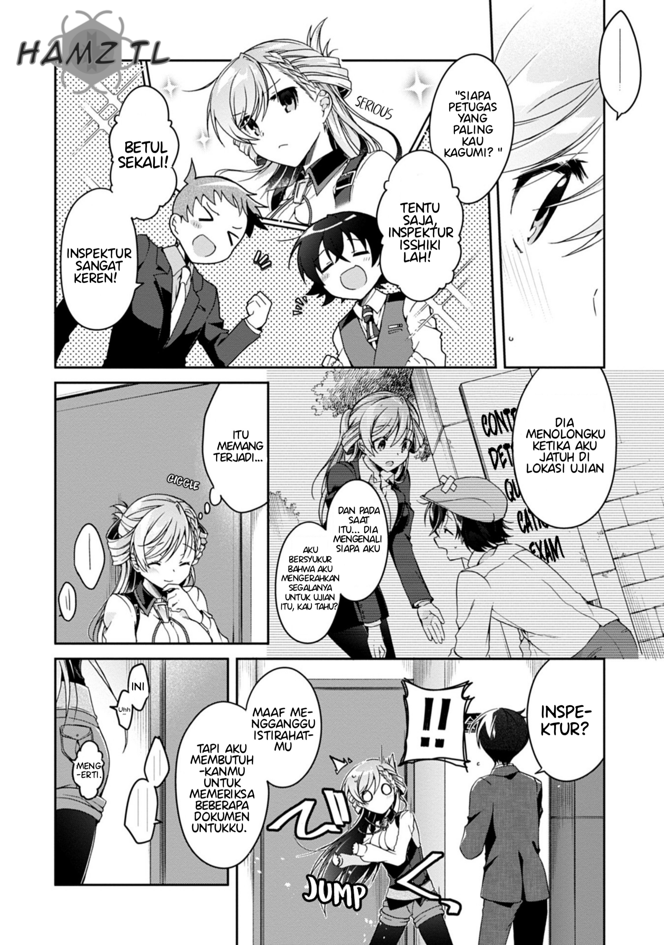 Isshiki-san wa Koi wo Shiritai. Chapter 2 - halaman 12