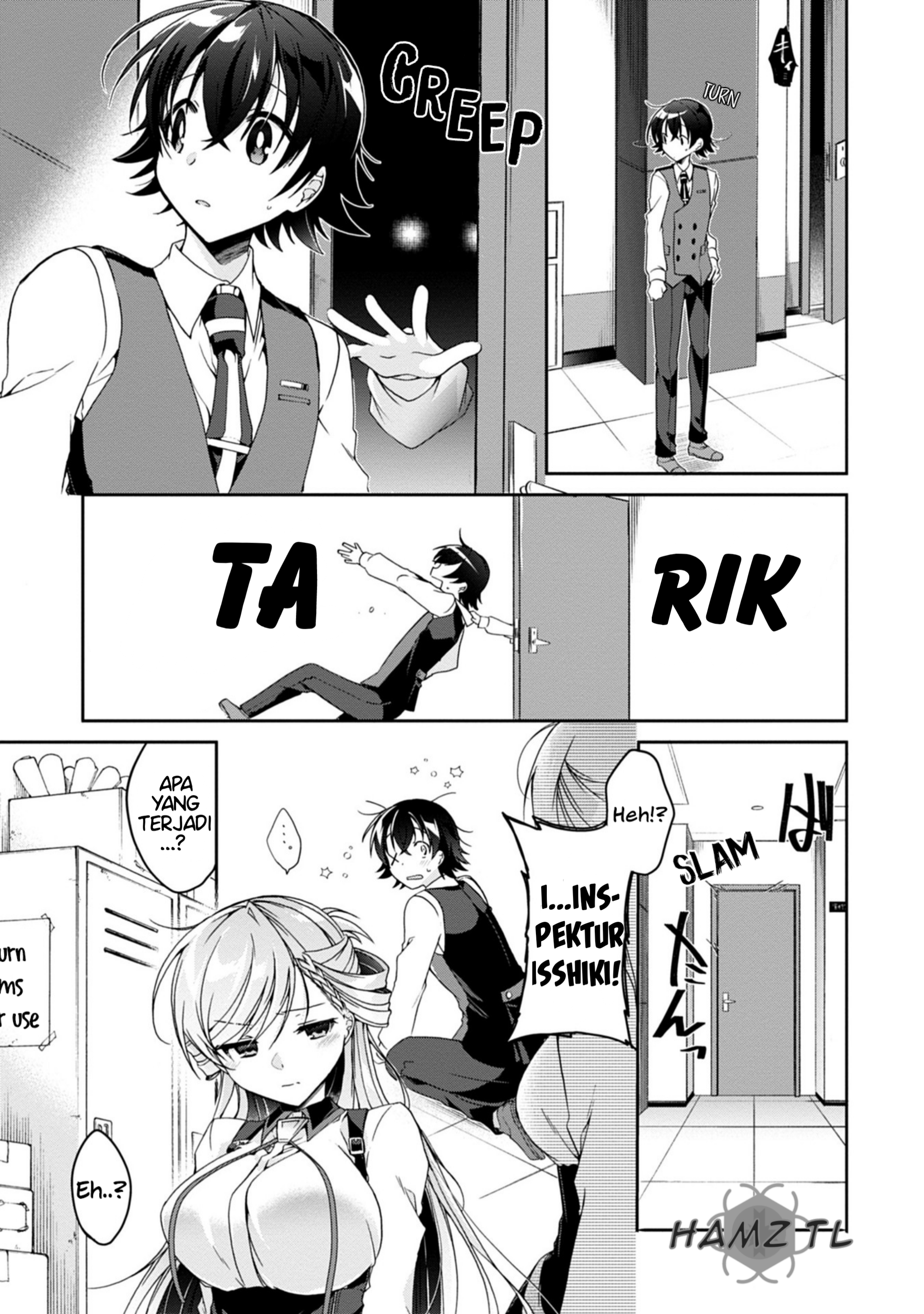 Isshiki-san wa Koi wo Shiritai. Chapter 2 - halaman 15
