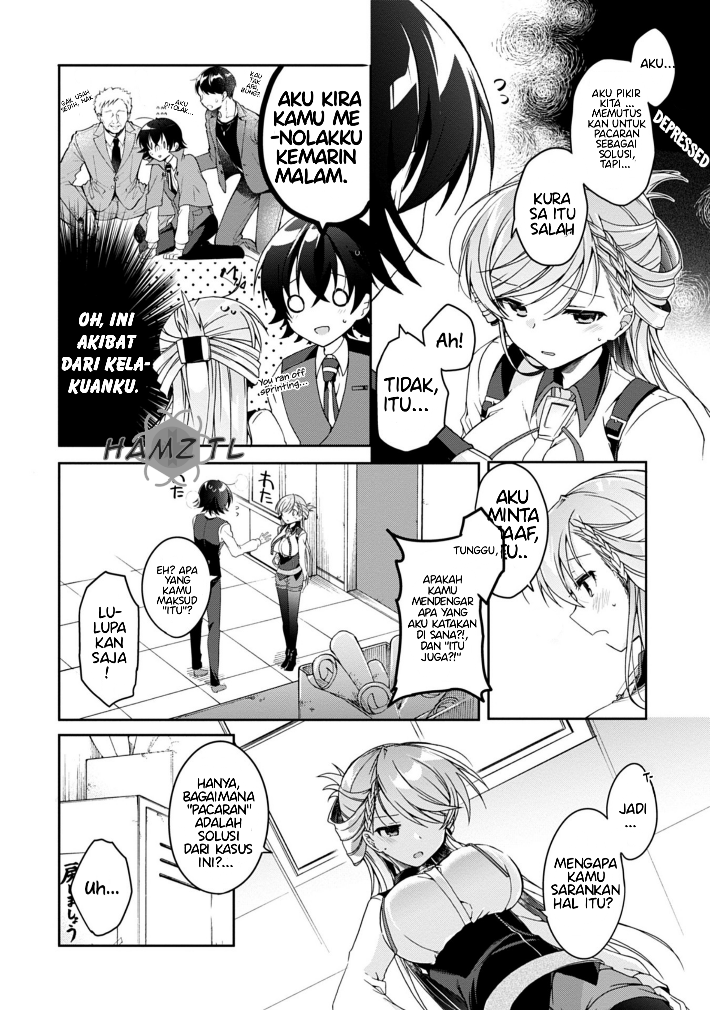 Isshiki-san wa Koi wo Shiritai. Chapter 2 - halaman 16