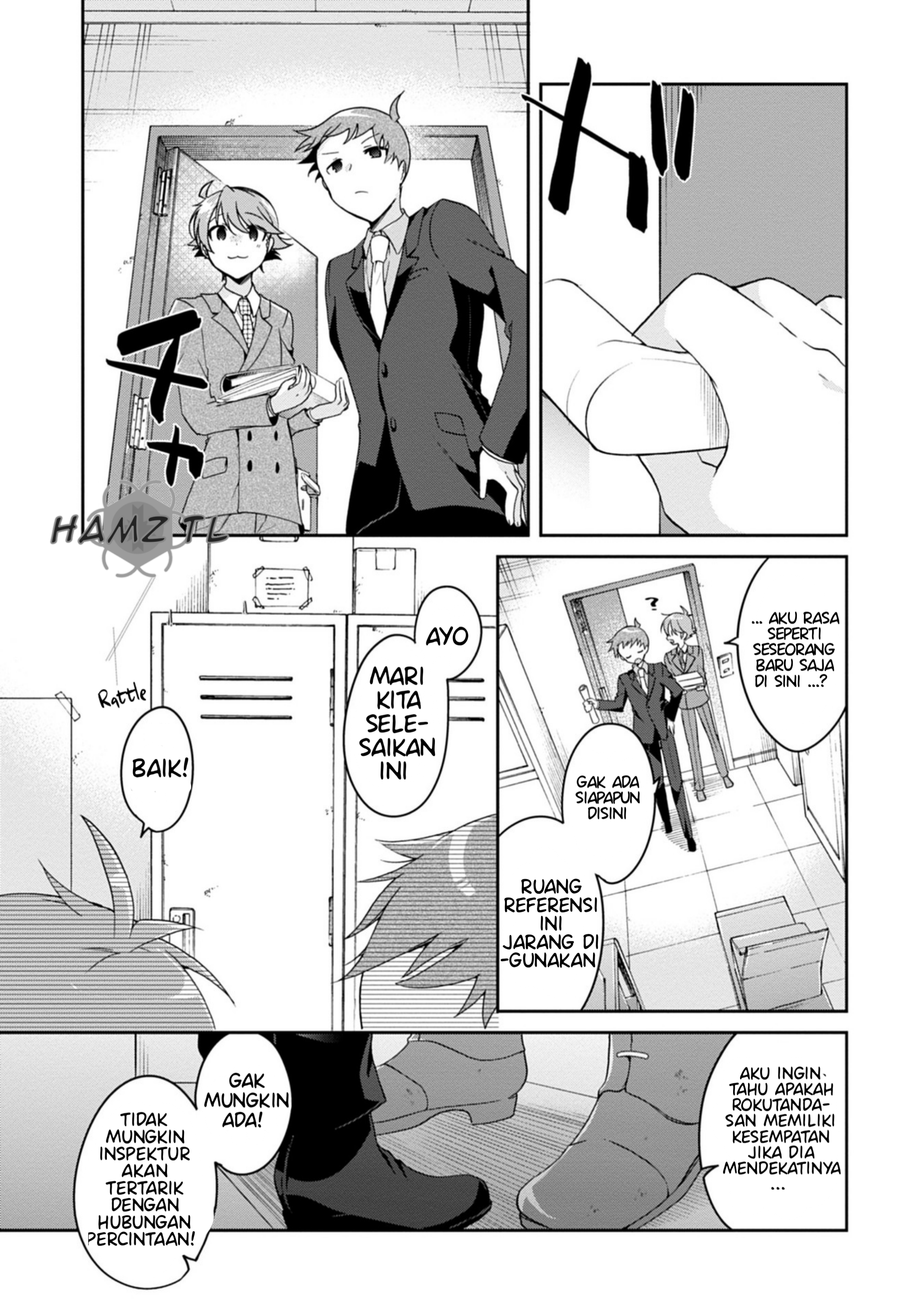 Isshiki-san wa Koi wo Shiritai. Chapter 2 - halaman 19