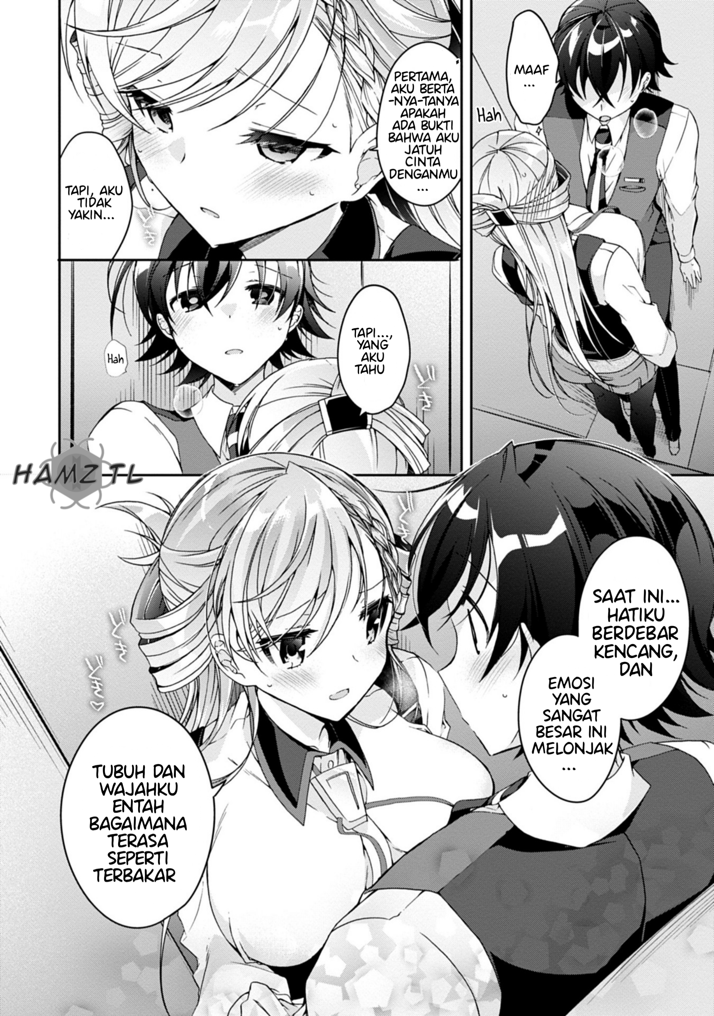 Isshiki-san wa Koi wo Shiritai. Chapter 2 - halaman 22