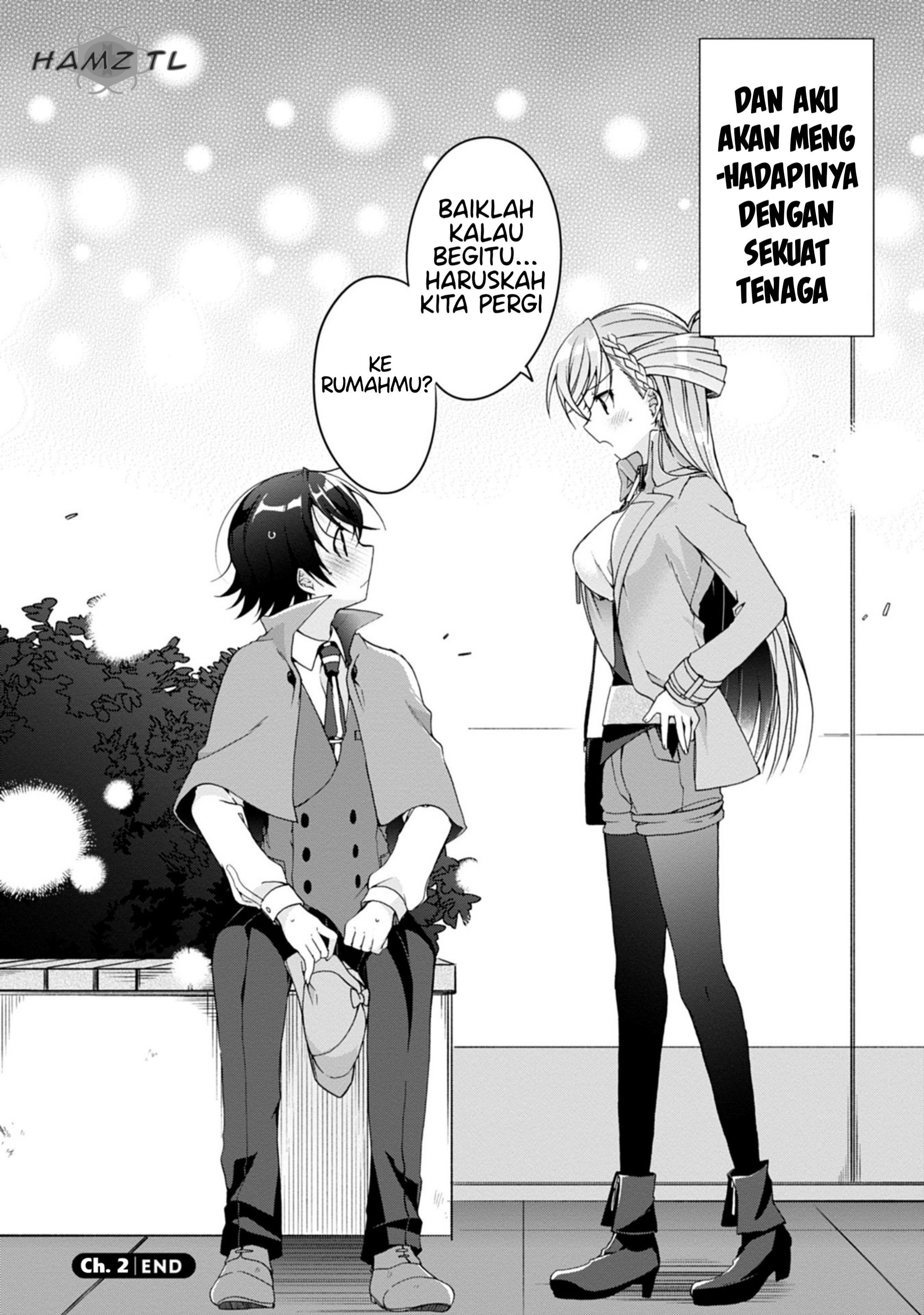 Isshiki-san wa Koi wo Shiritai. Chapter 2 - halaman 35