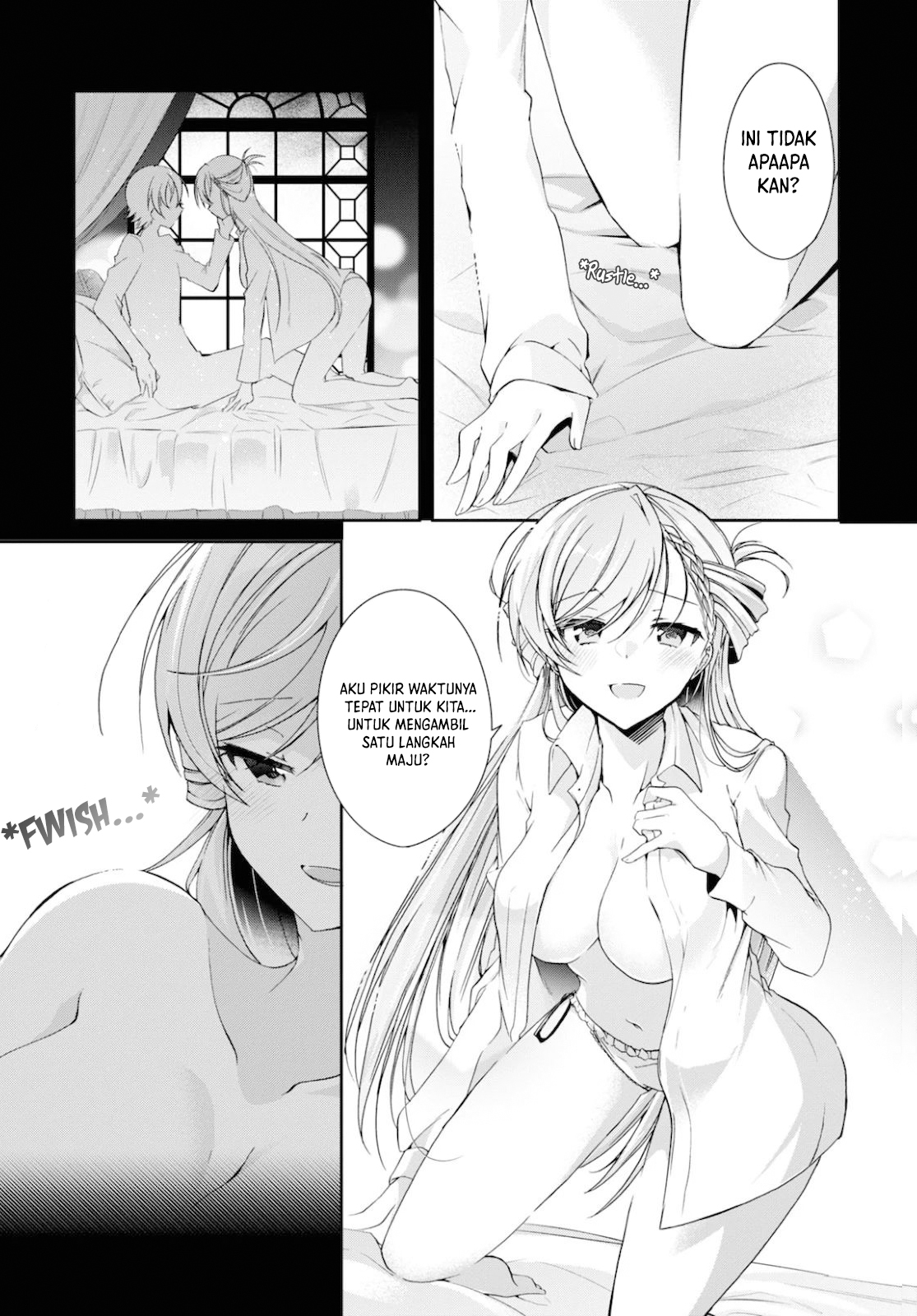 Isshiki-san wa Koi wo Shiritai. Chapter 5 - halaman 14