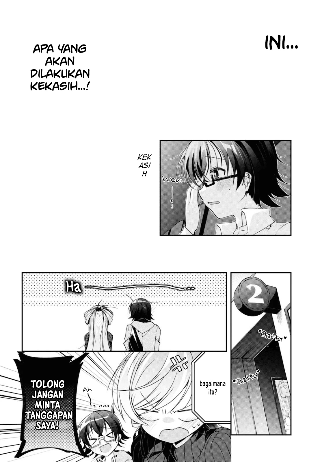 Isshiki-san wa Koi wo Shiritai. Chapter 5 - halaman 15