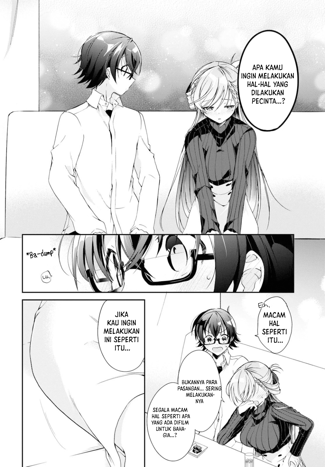 Isshiki-san wa Koi wo Shiritai. Chapter 5 - halaman 19