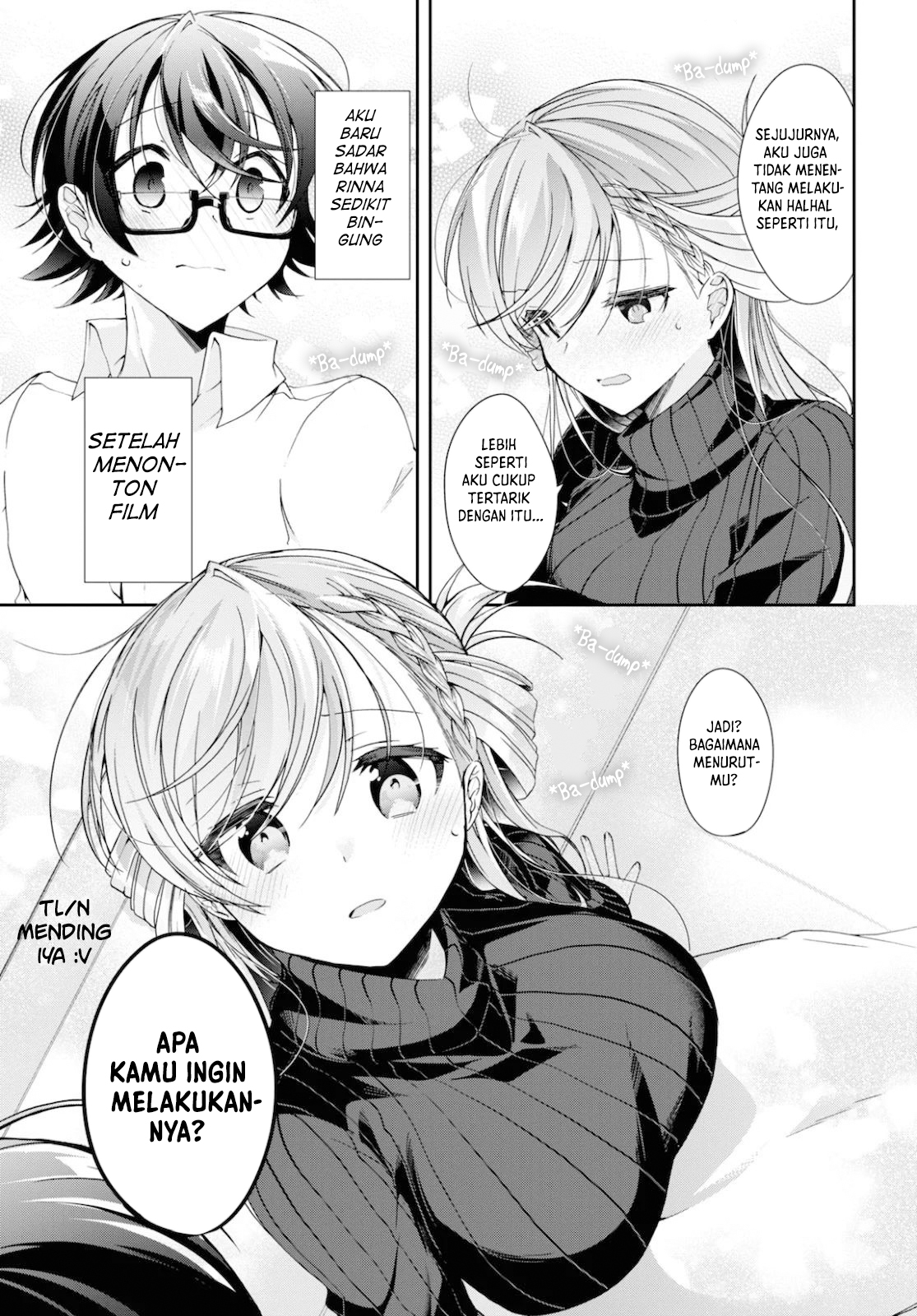 Isshiki-san wa Koi wo Shiritai. Chapter 5 - halaman 20