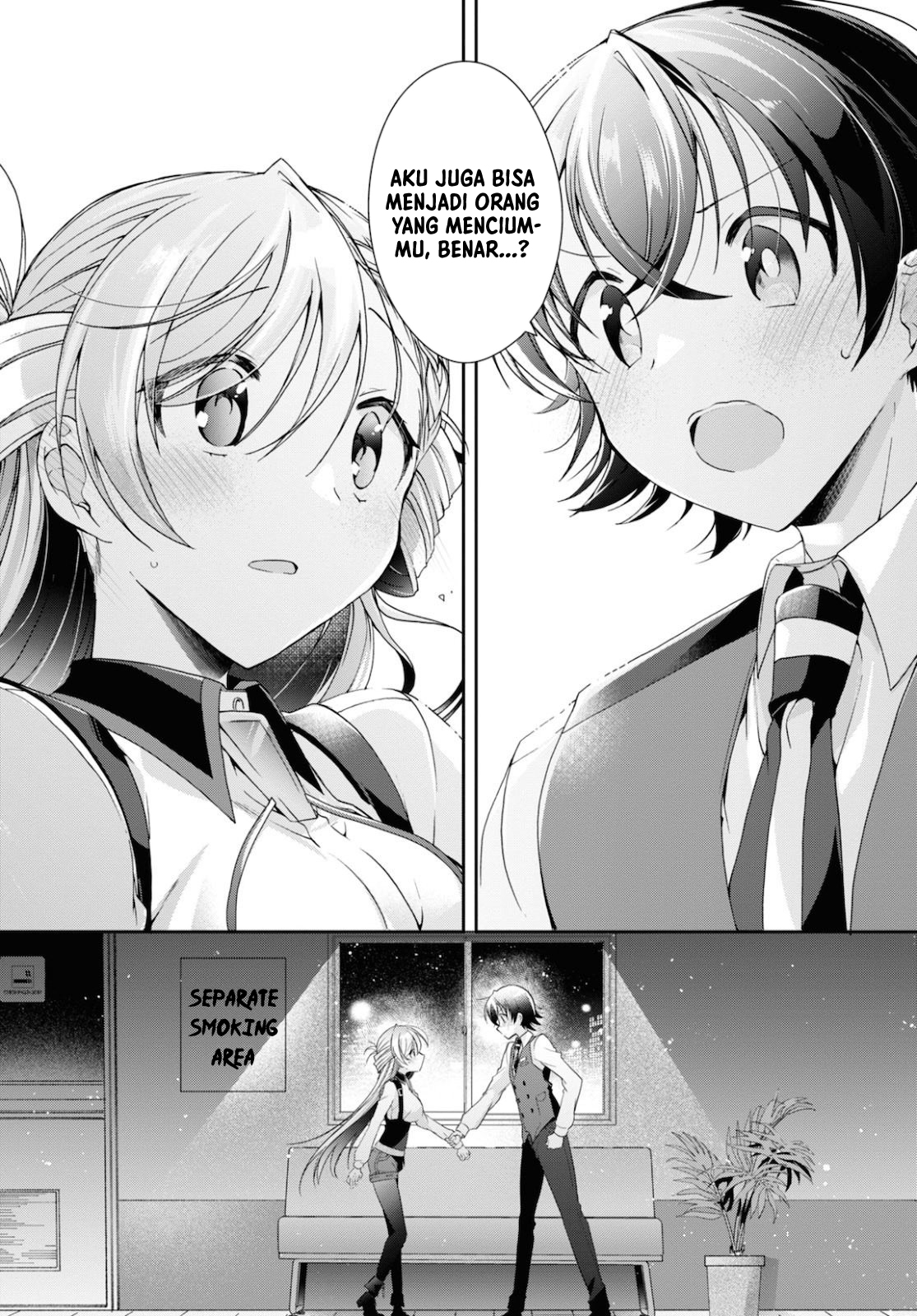 Isshiki-san wa Koi wo Shiritai. Chapter 5 - halaman 33